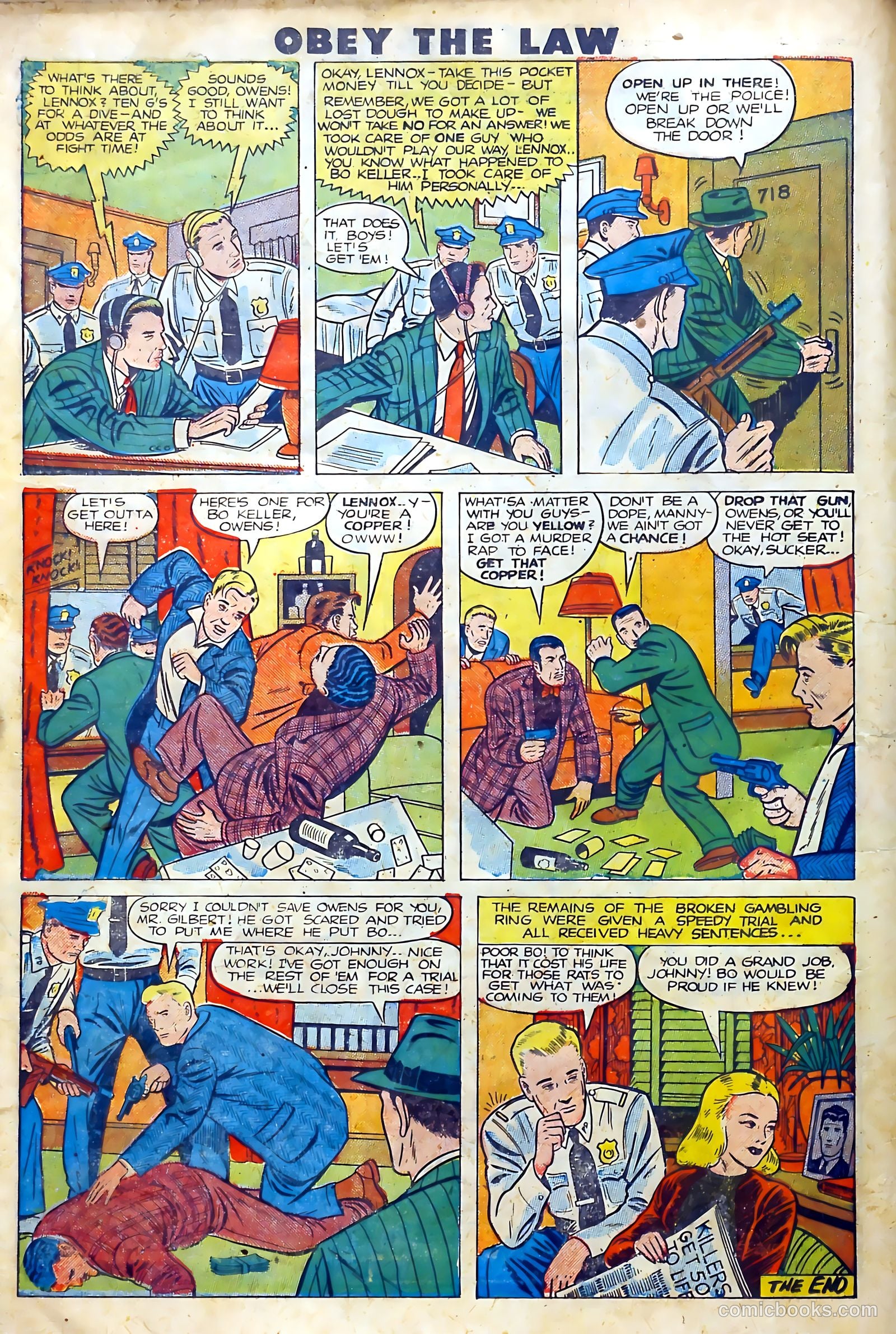 Crime and Punishment #15 (1949) — page 24 of 52