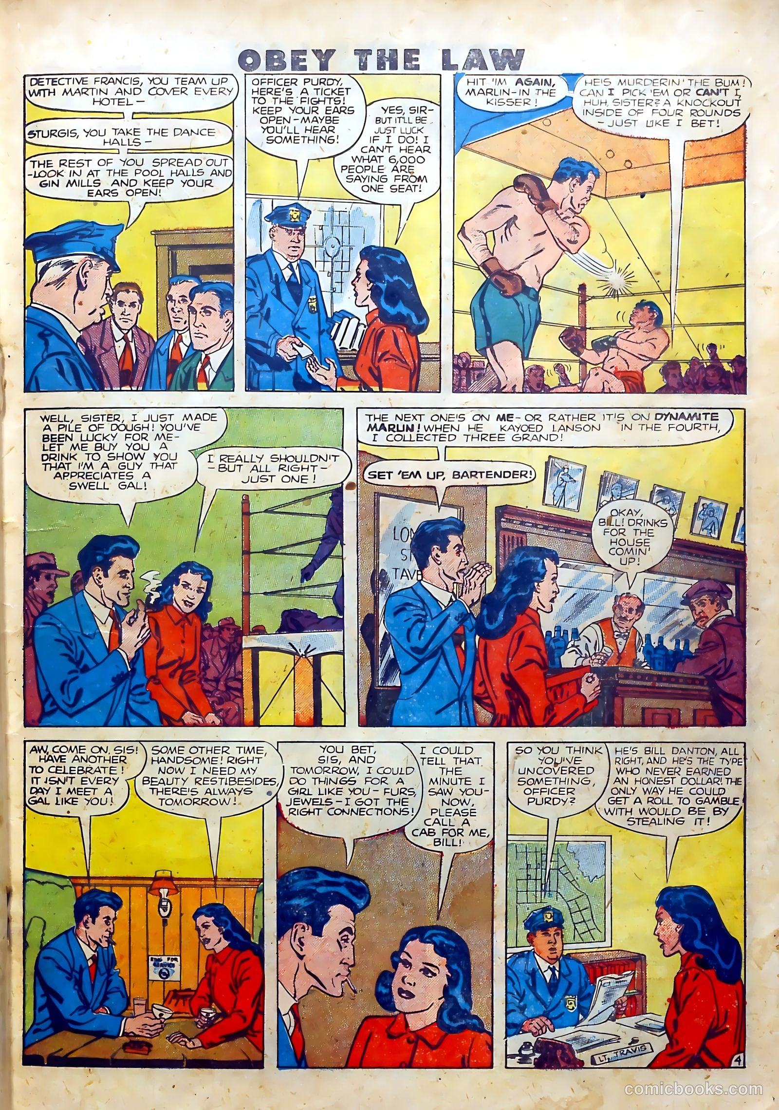 Crime and Punishment #15 (1949) — page 29 of 52