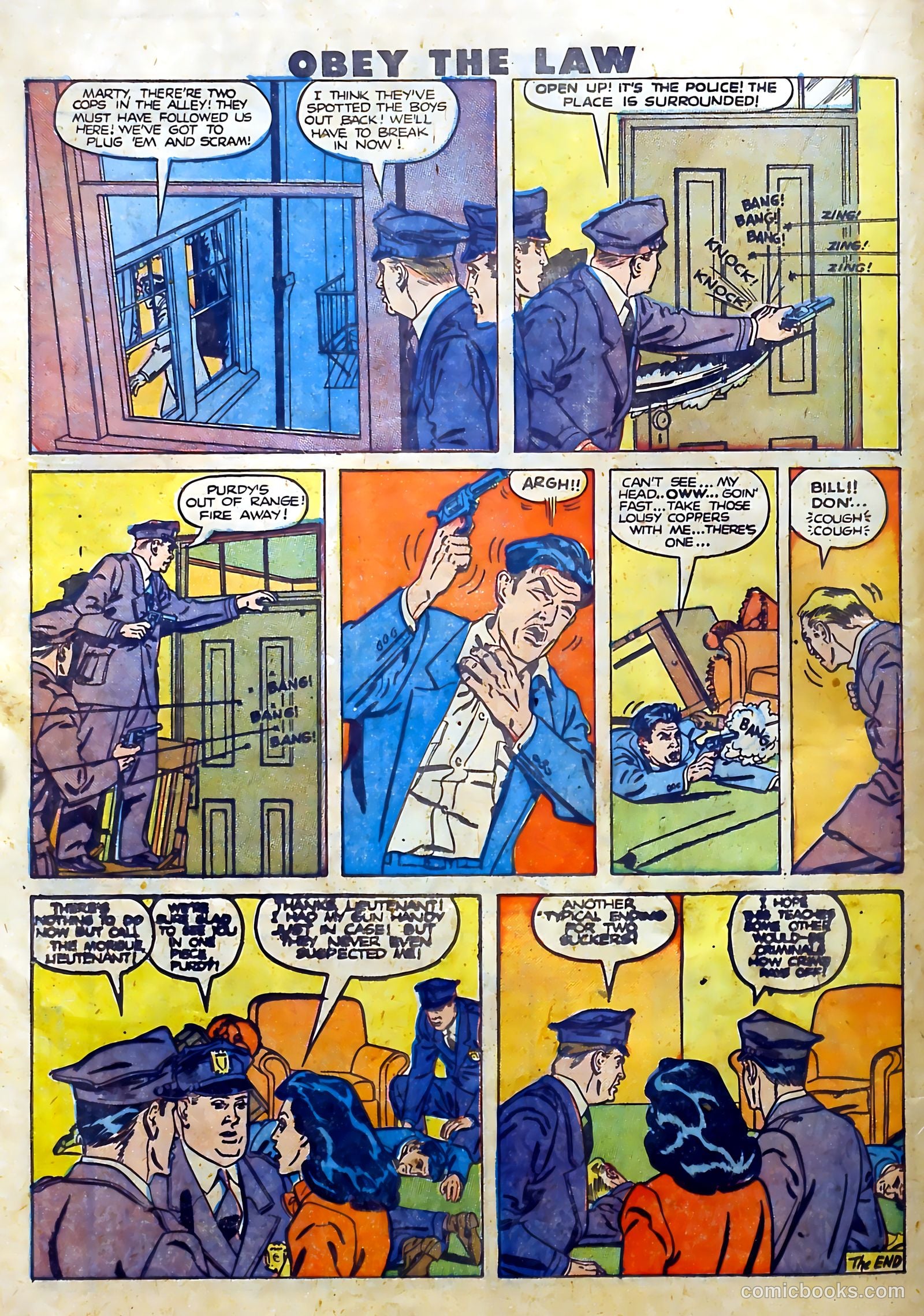 Crime and Punishment #15 (1949) — page 34 of 52