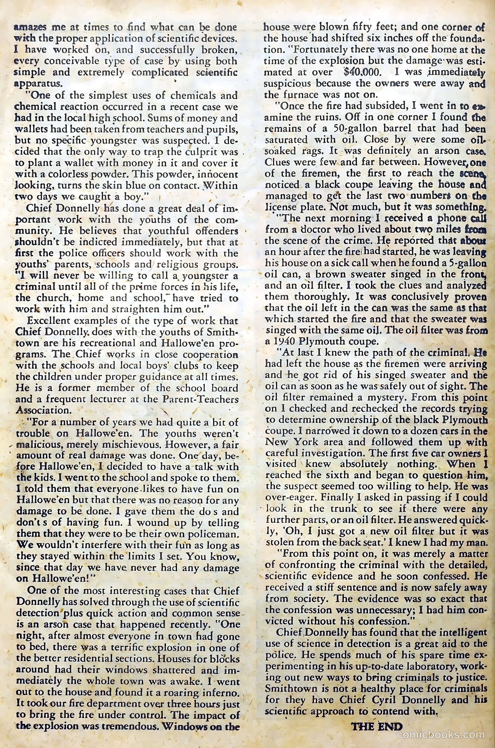 Crime and Punishment #15 (1949) — page 36 of 52