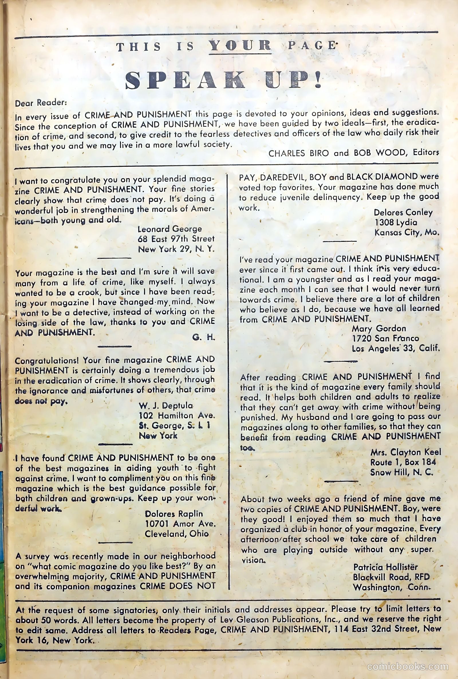 Crime and Punishment #15 (1949) — page 39 of 52