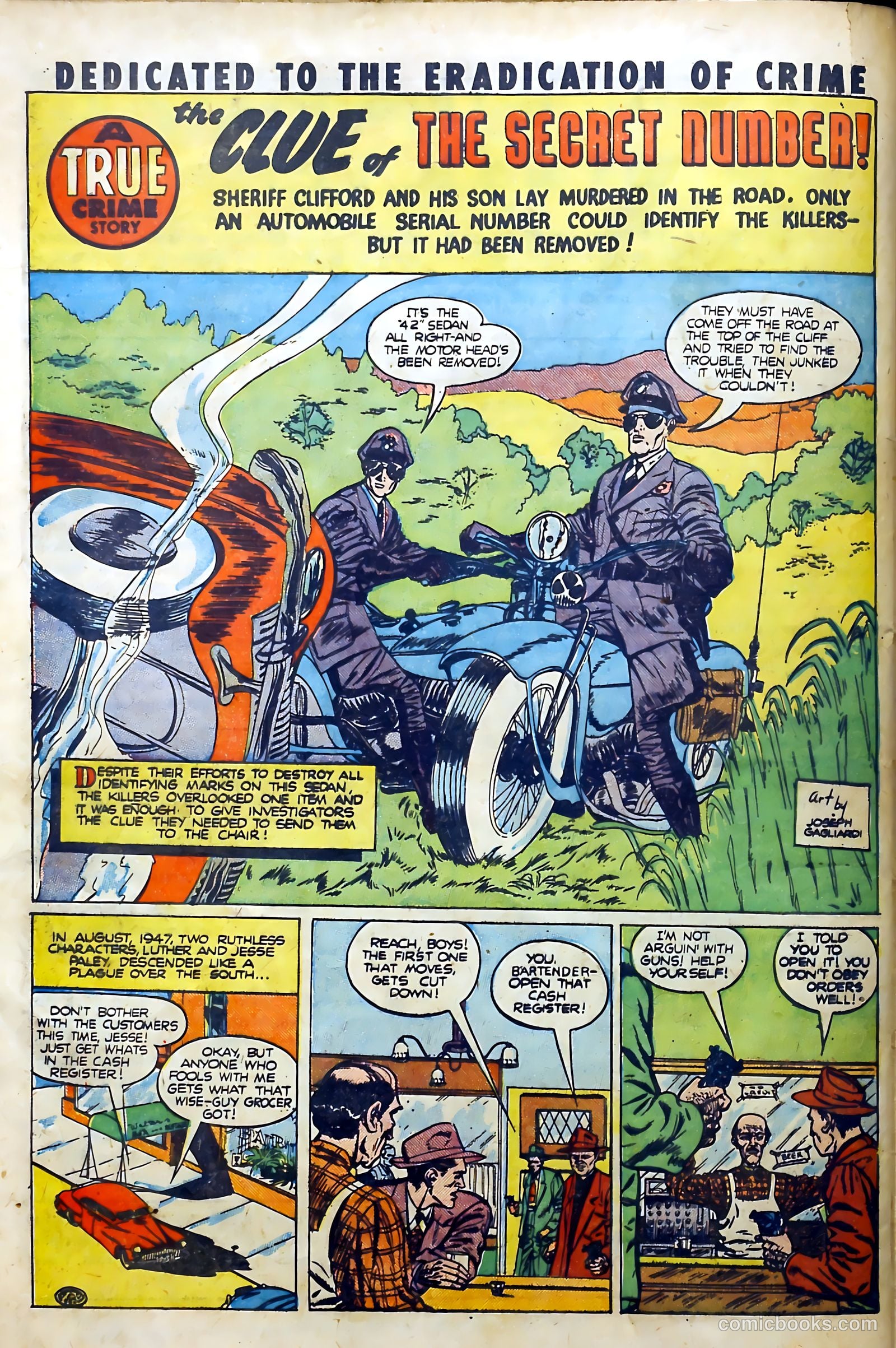 Crime and Punishment #15 (1949) — page 40 of 52