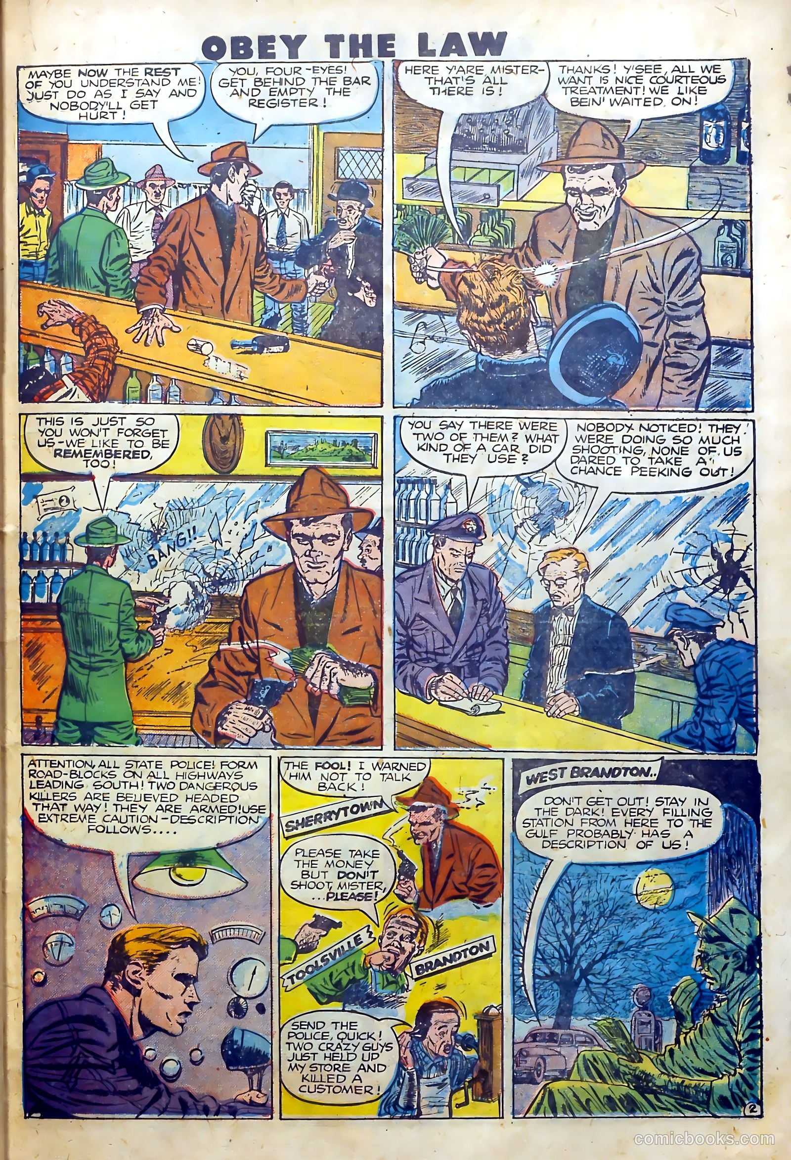 Crime and Punishment #15 (1949) — page 41 of 52