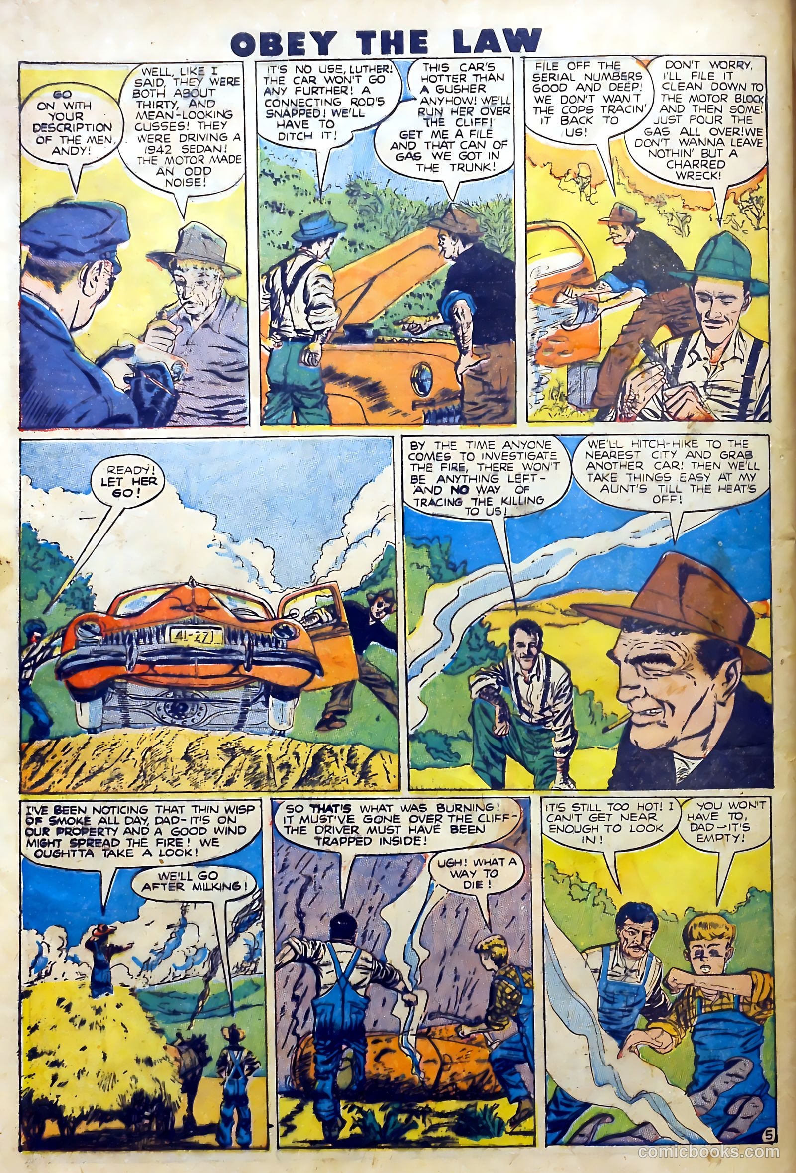 Crime and Punishment #15 (1949) — page 44 of 52
