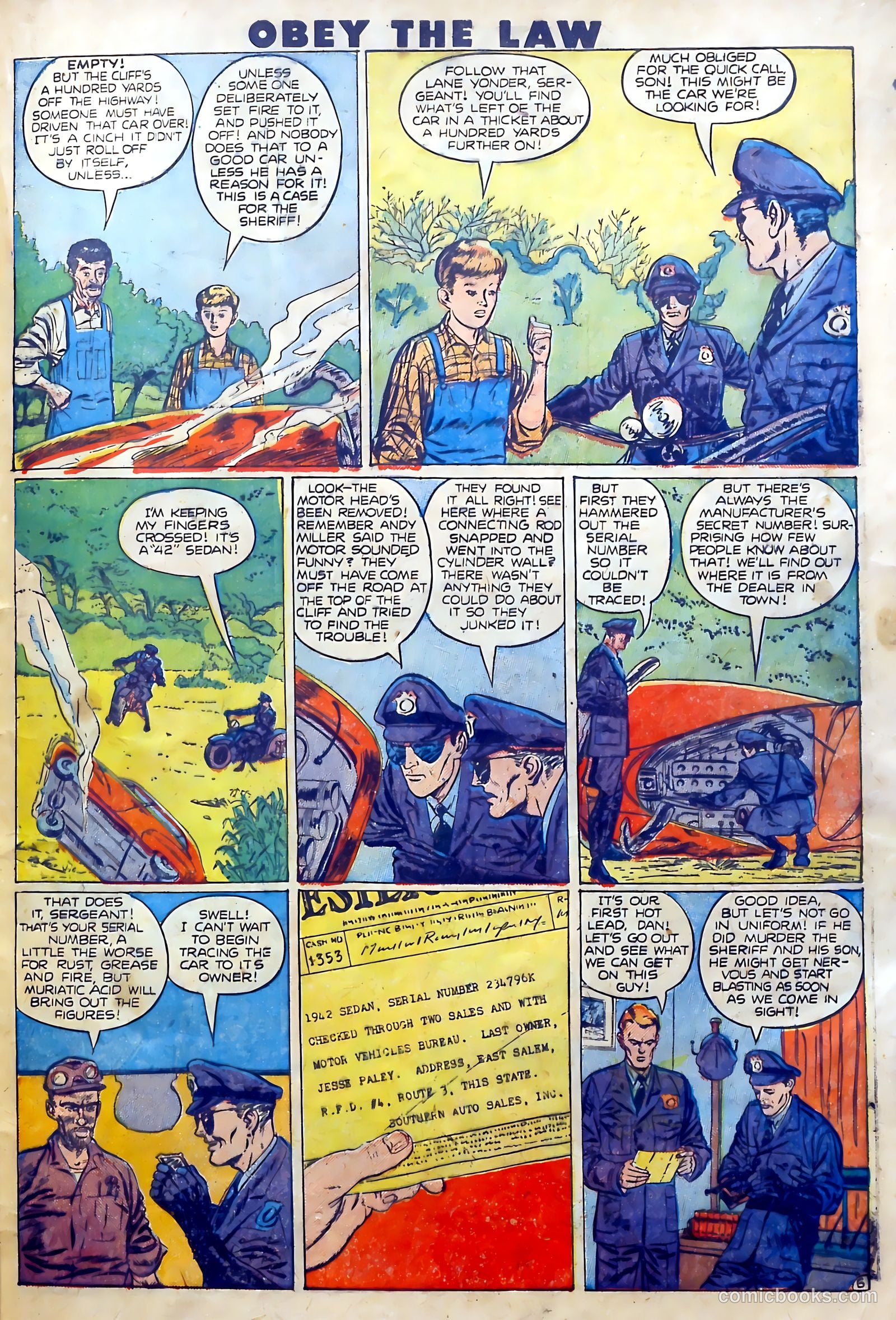Crime and Punishment #15 (1949) — page 45 of 52