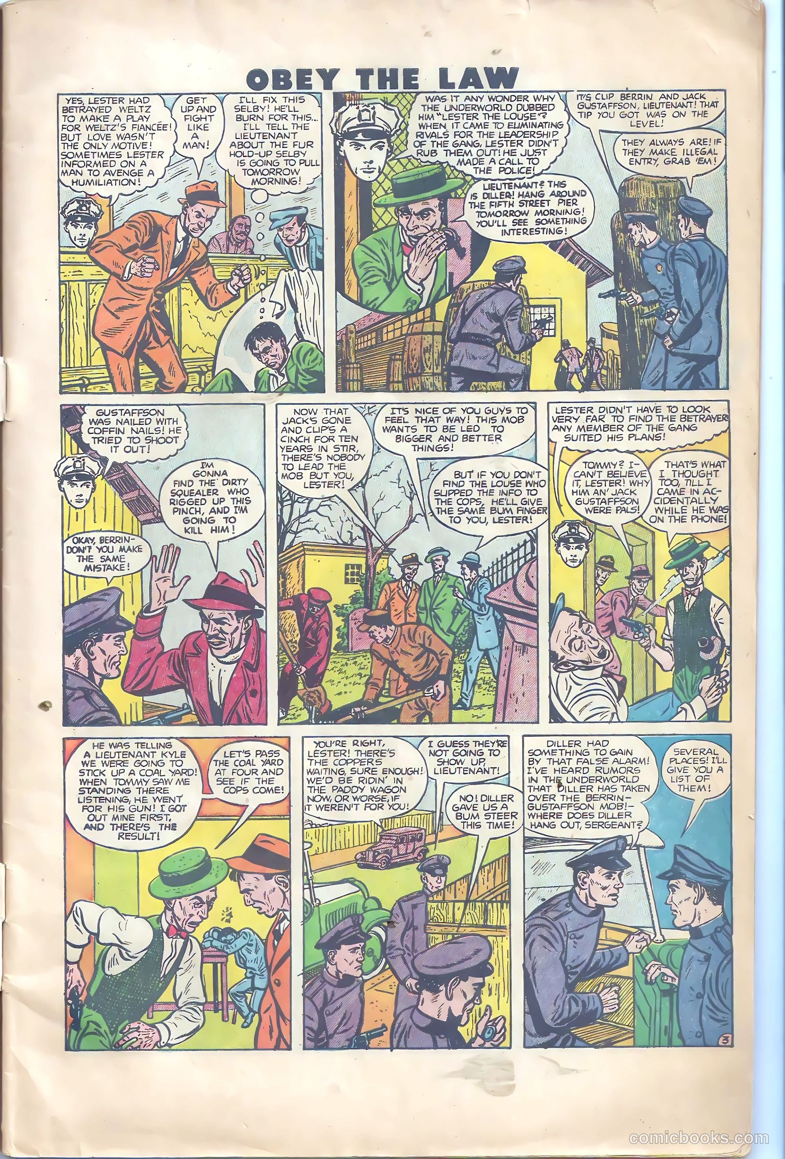 Crime and Punishment #16 (1949) — page 5 of 52