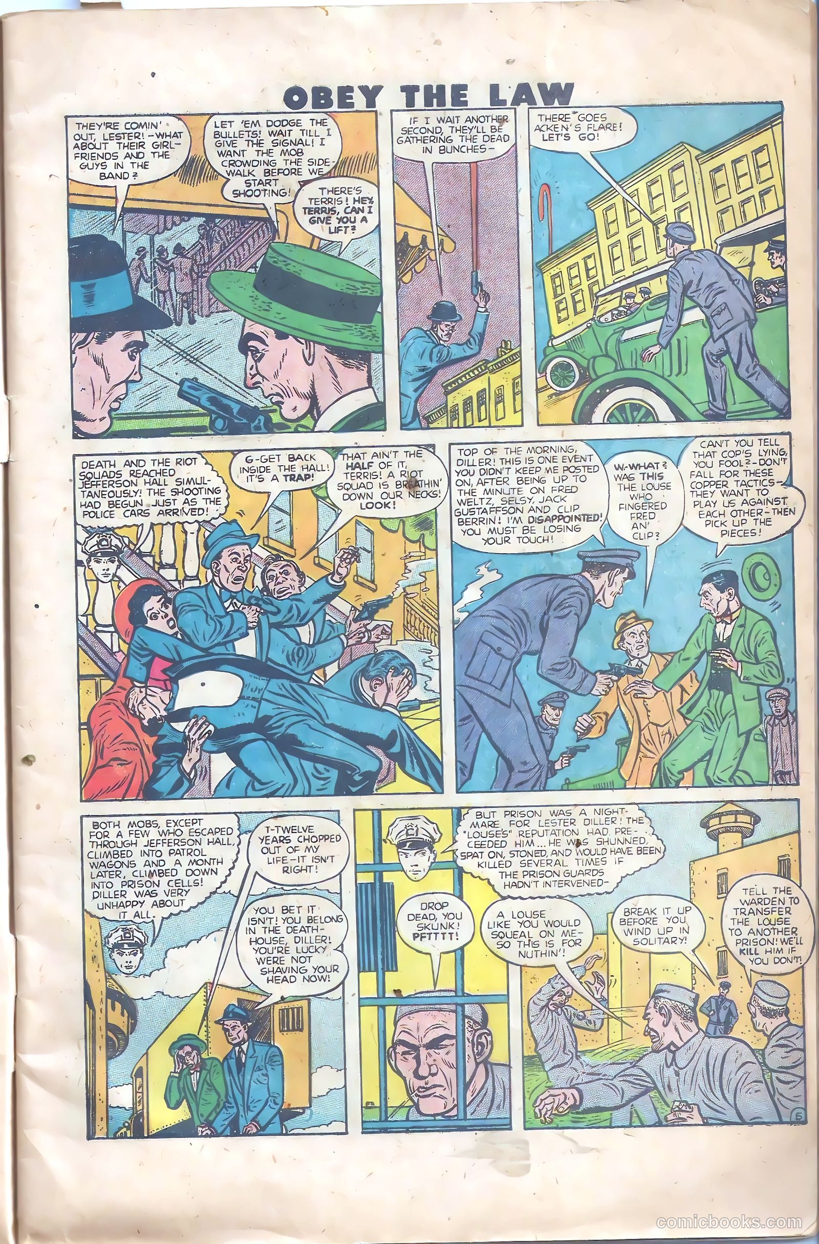 Crime and Punishment #16 (1949) — page 7 of 52