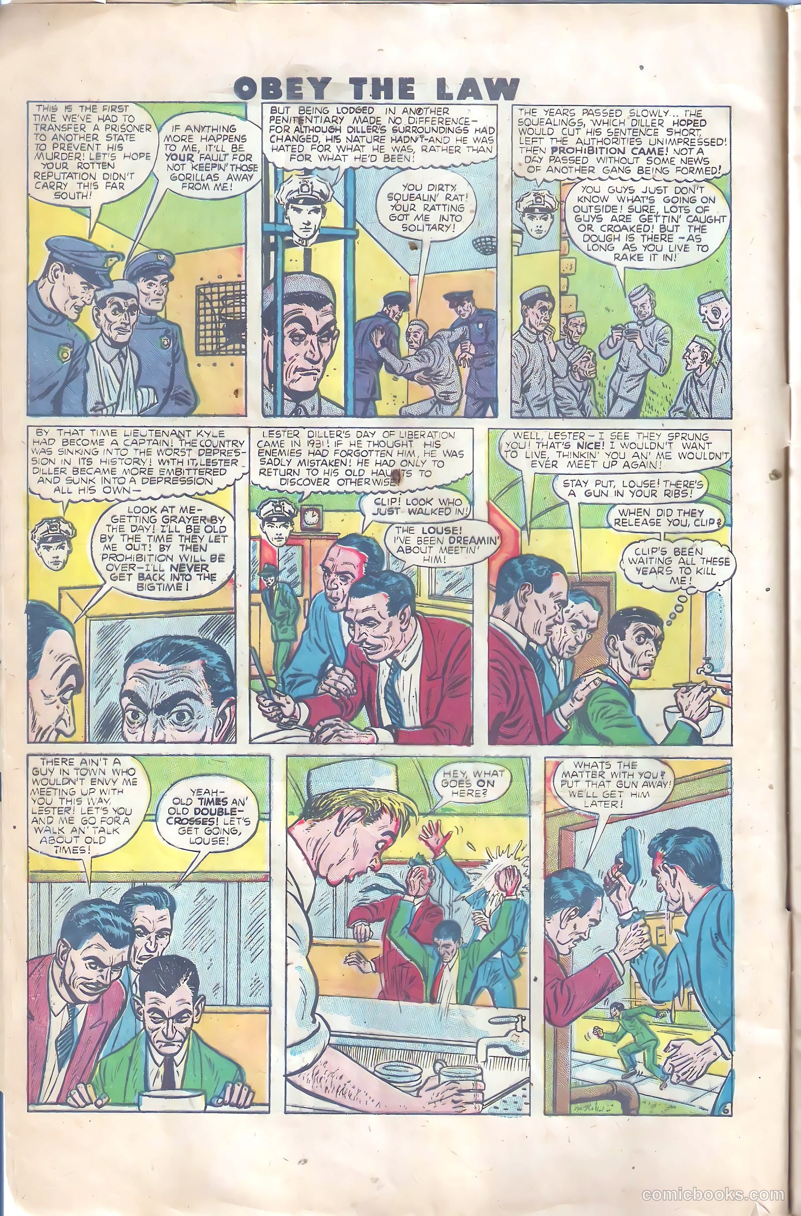 Crime and Punishment #16 (1949) — page 8 of 52