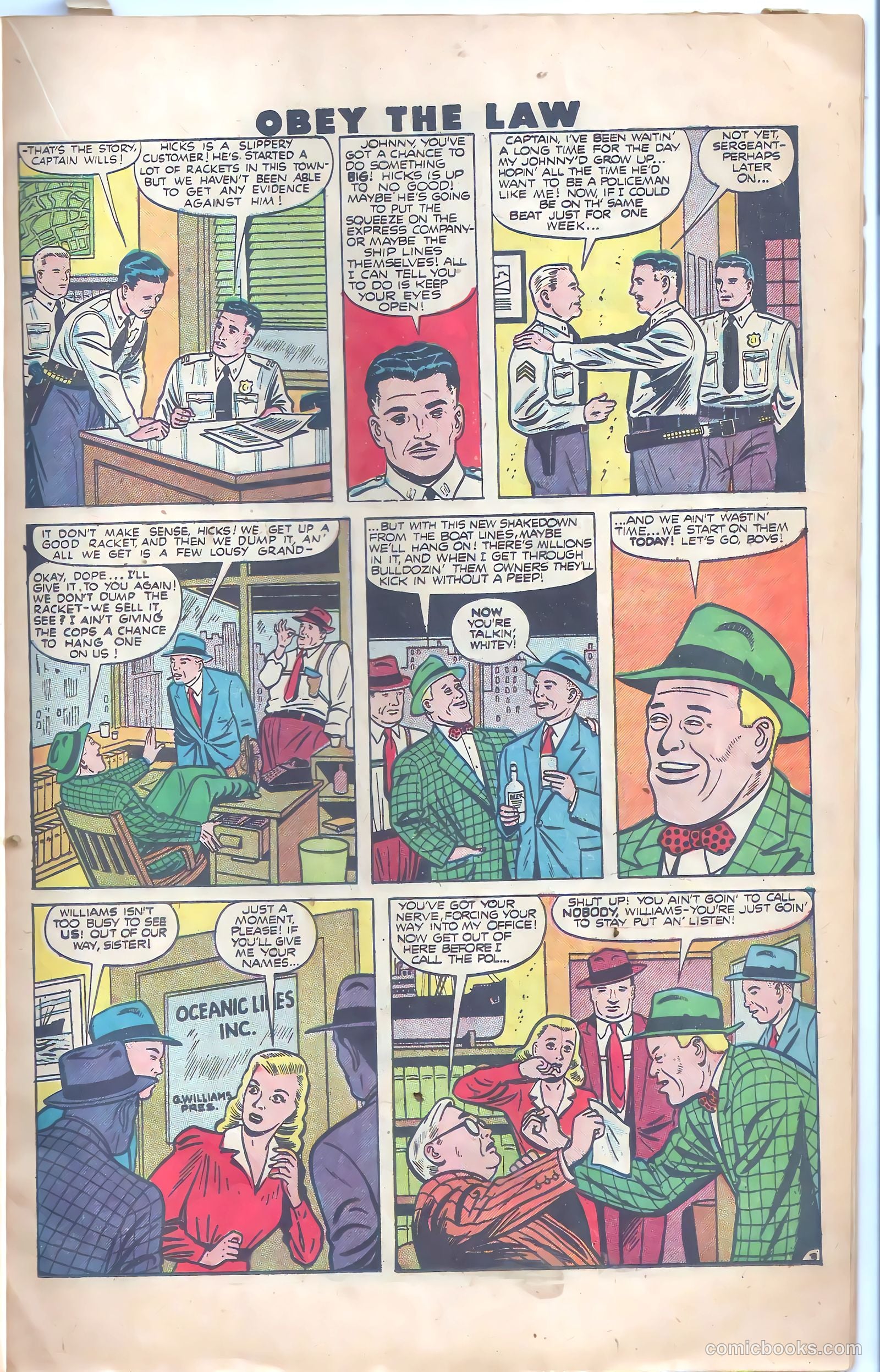 Crime and Punishment #16 (1949) — page 19 of 52
