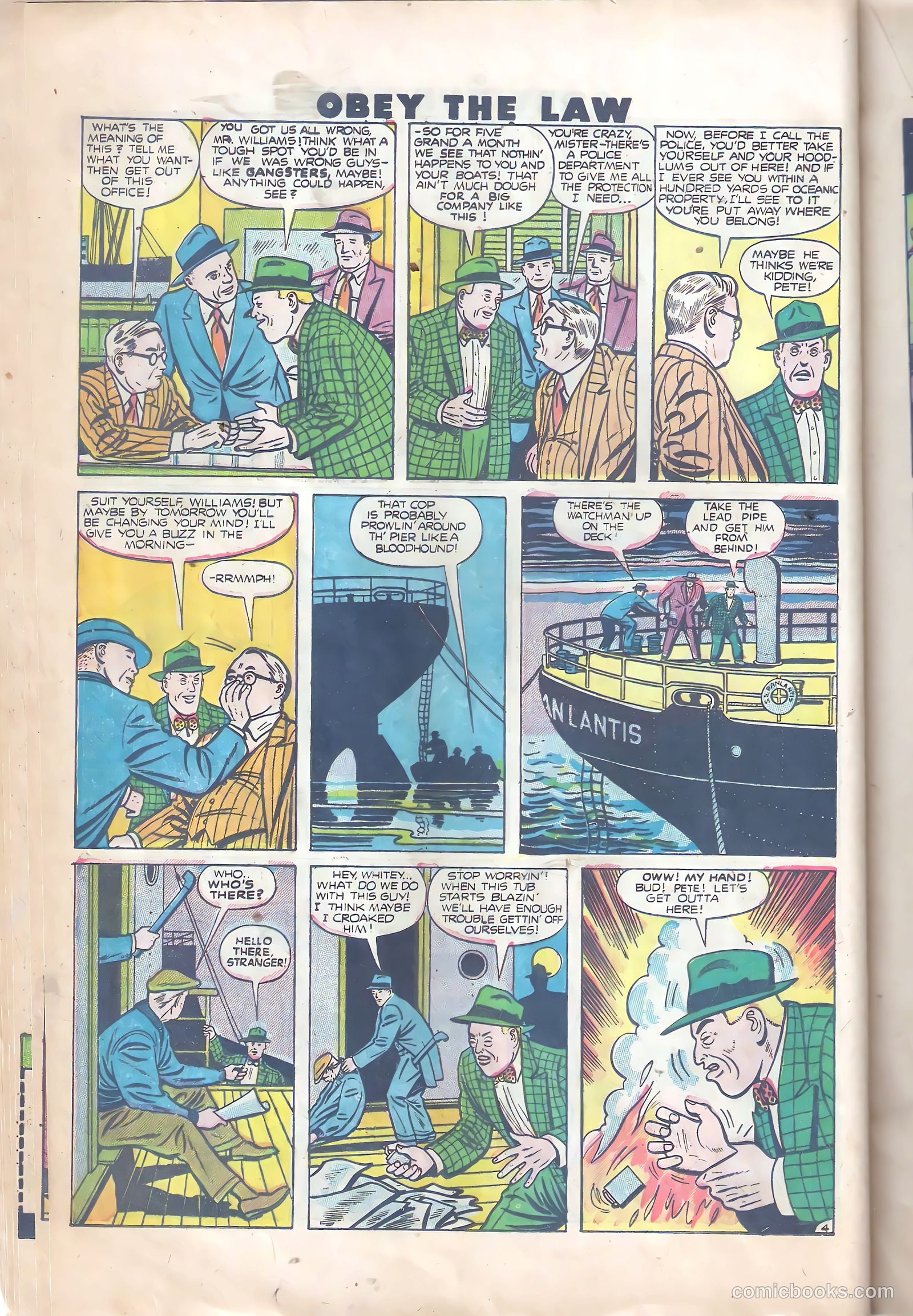 Crime and Punishment #16 (1949) — page 20 of 52