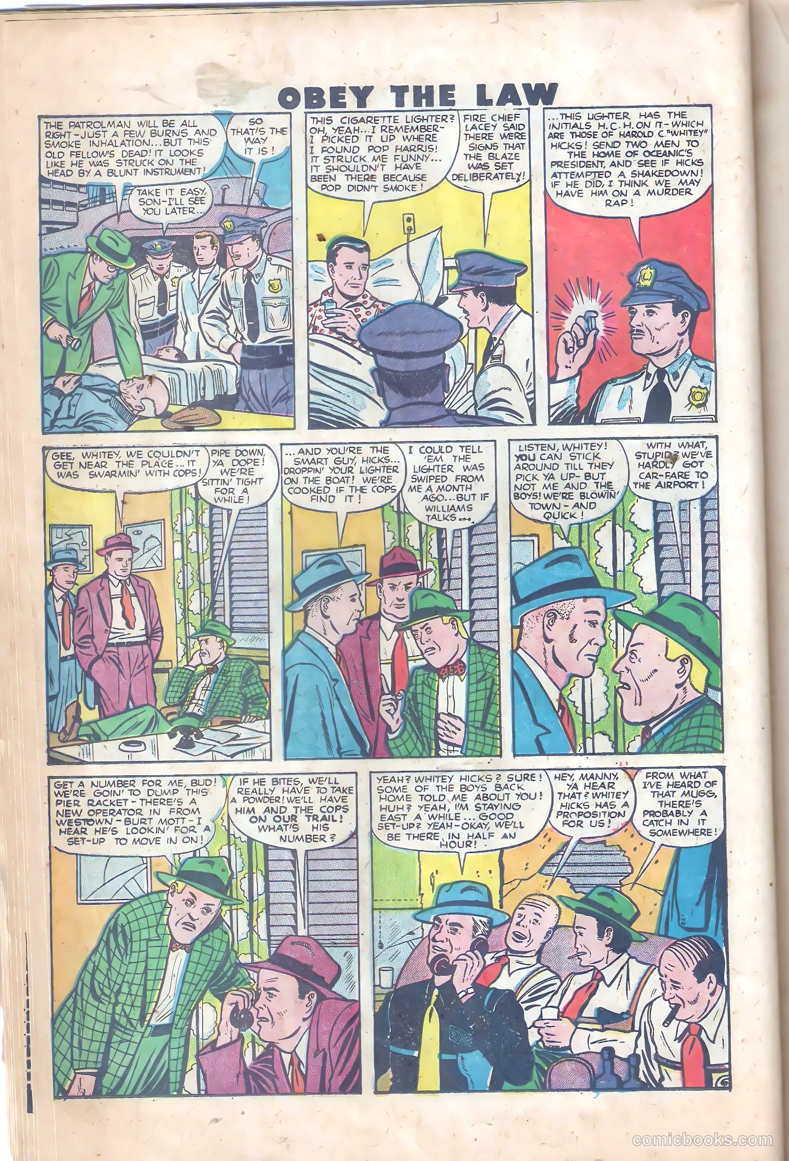 Crime and Punishment #16 (1949) — page 22 of 52