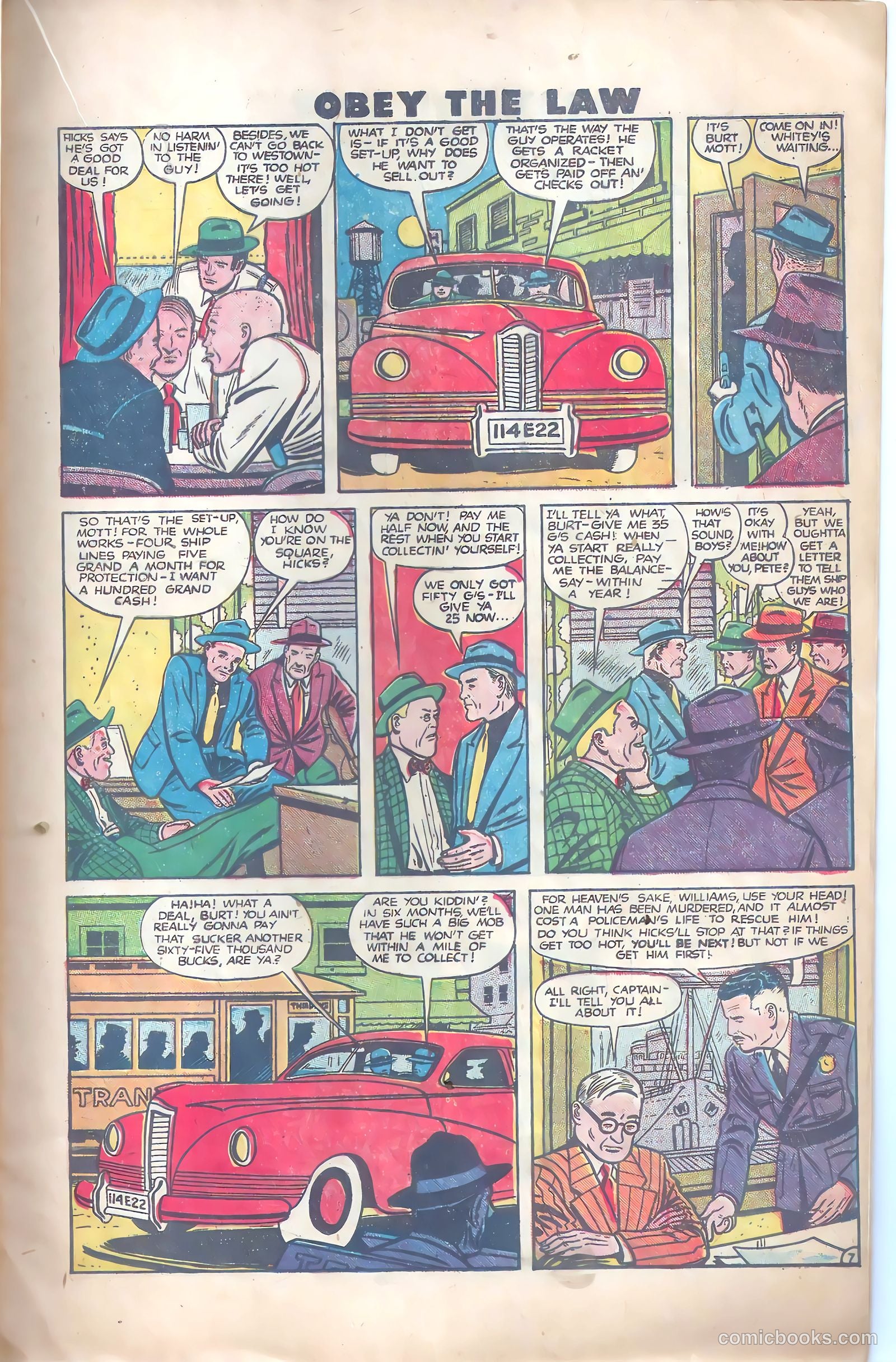 Crime and Punishment #16 (1949) — page 23 of 52