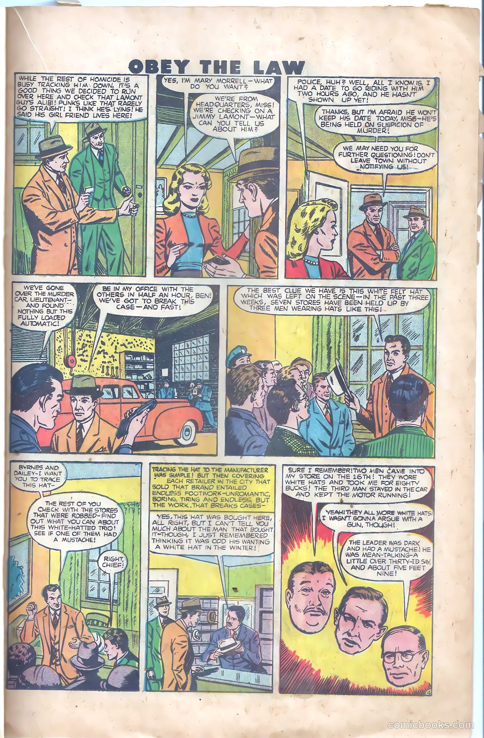 Crime and Punishment #16 (1949) — page 31 of 52
