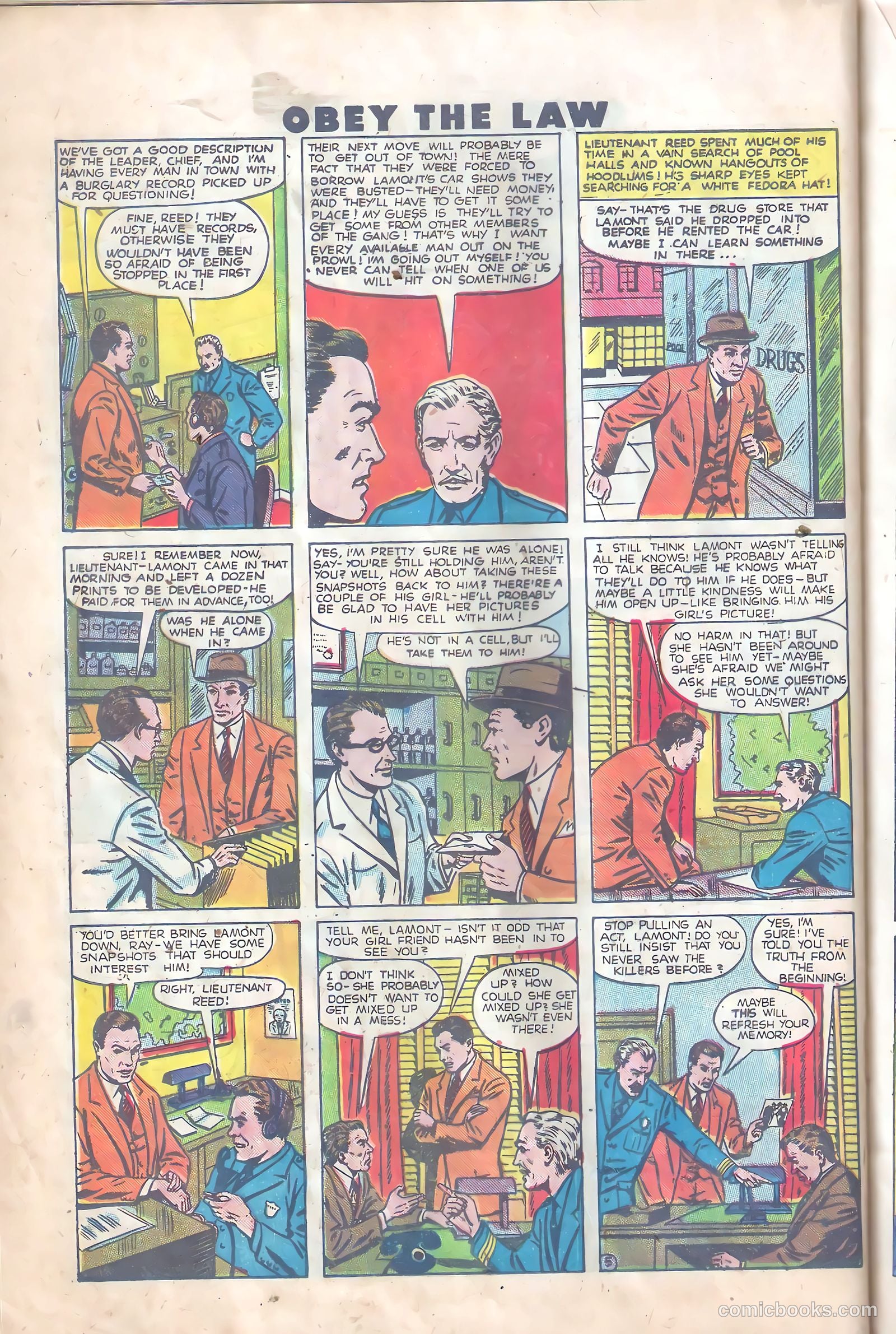 Crime and Punishment #16 (1949) — page 32 of 52