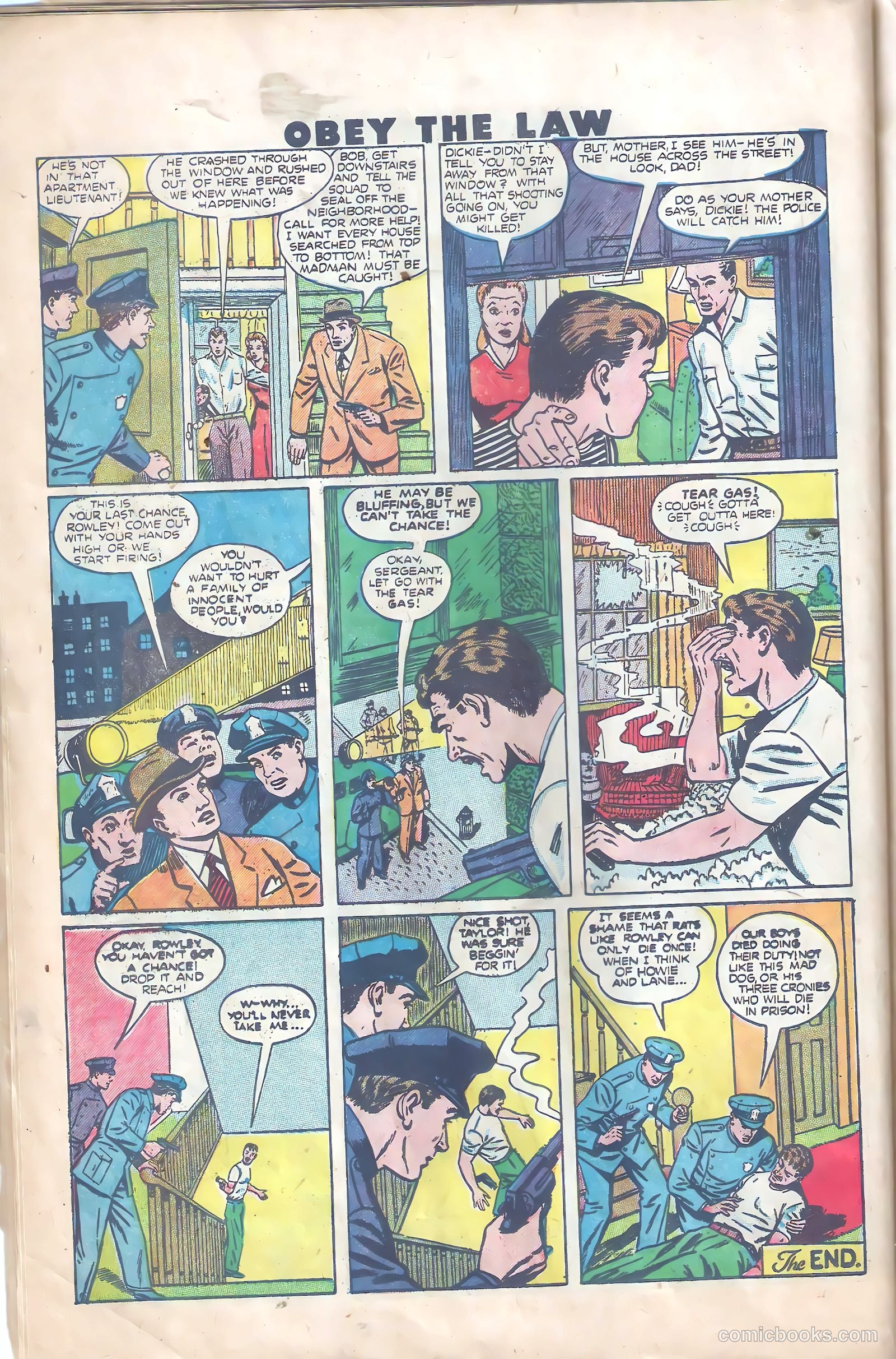 Crime and Punishment #16 (1949) — page 34 of 52