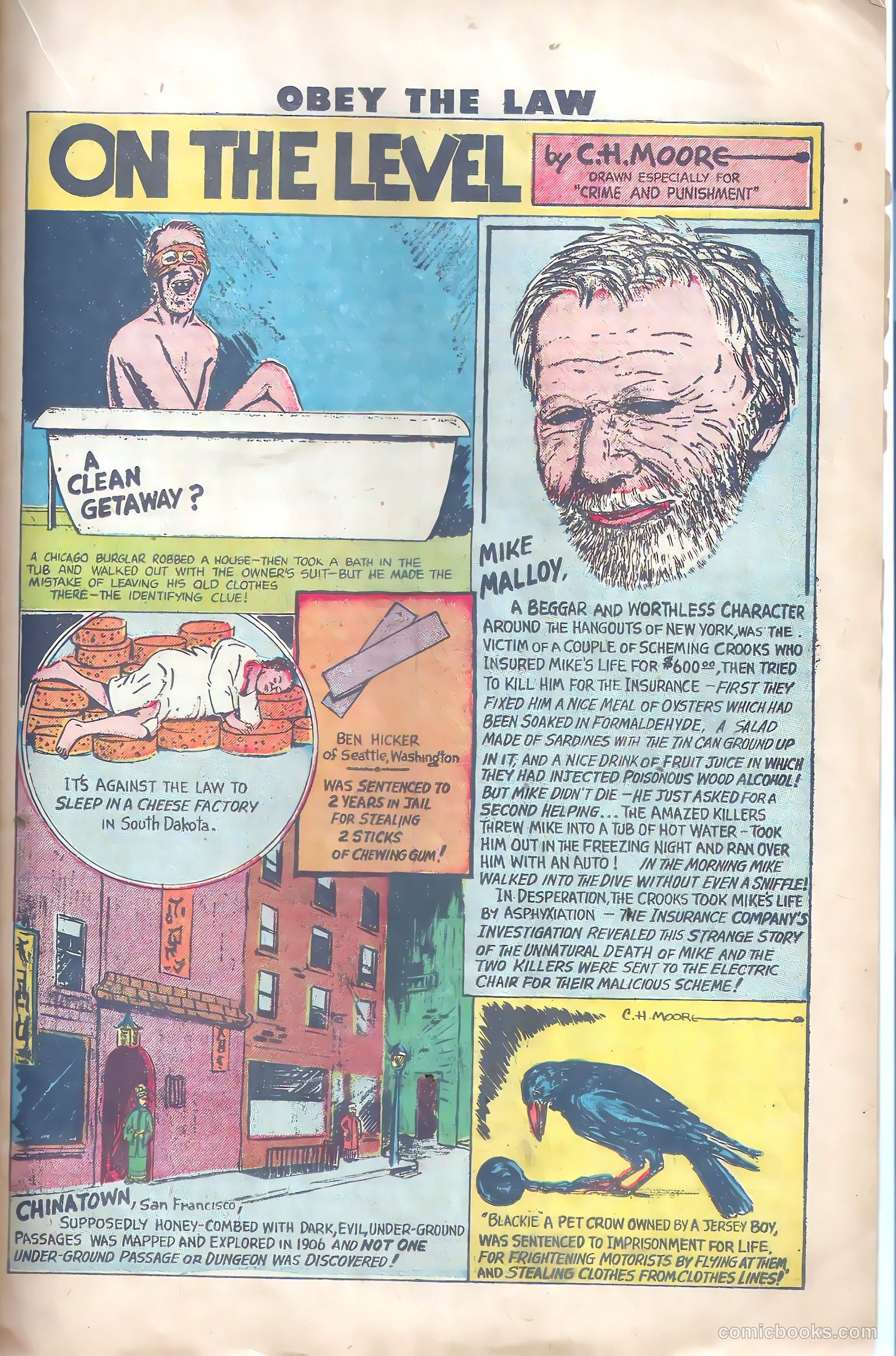 Crime and Punishment #16 (1949) — page 35 of 52