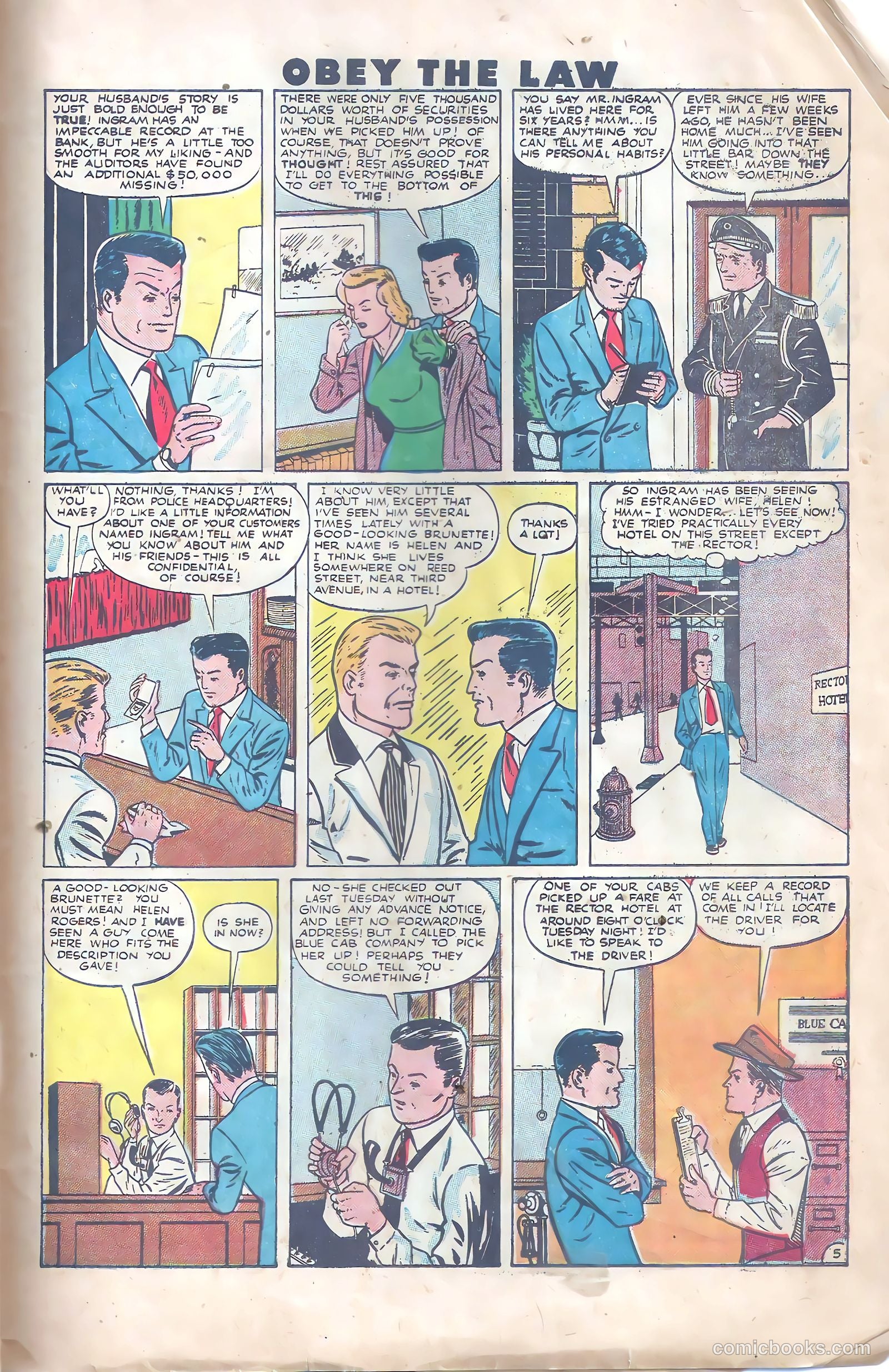 Crime and Punishment #16 (1949) — page 43 of 52