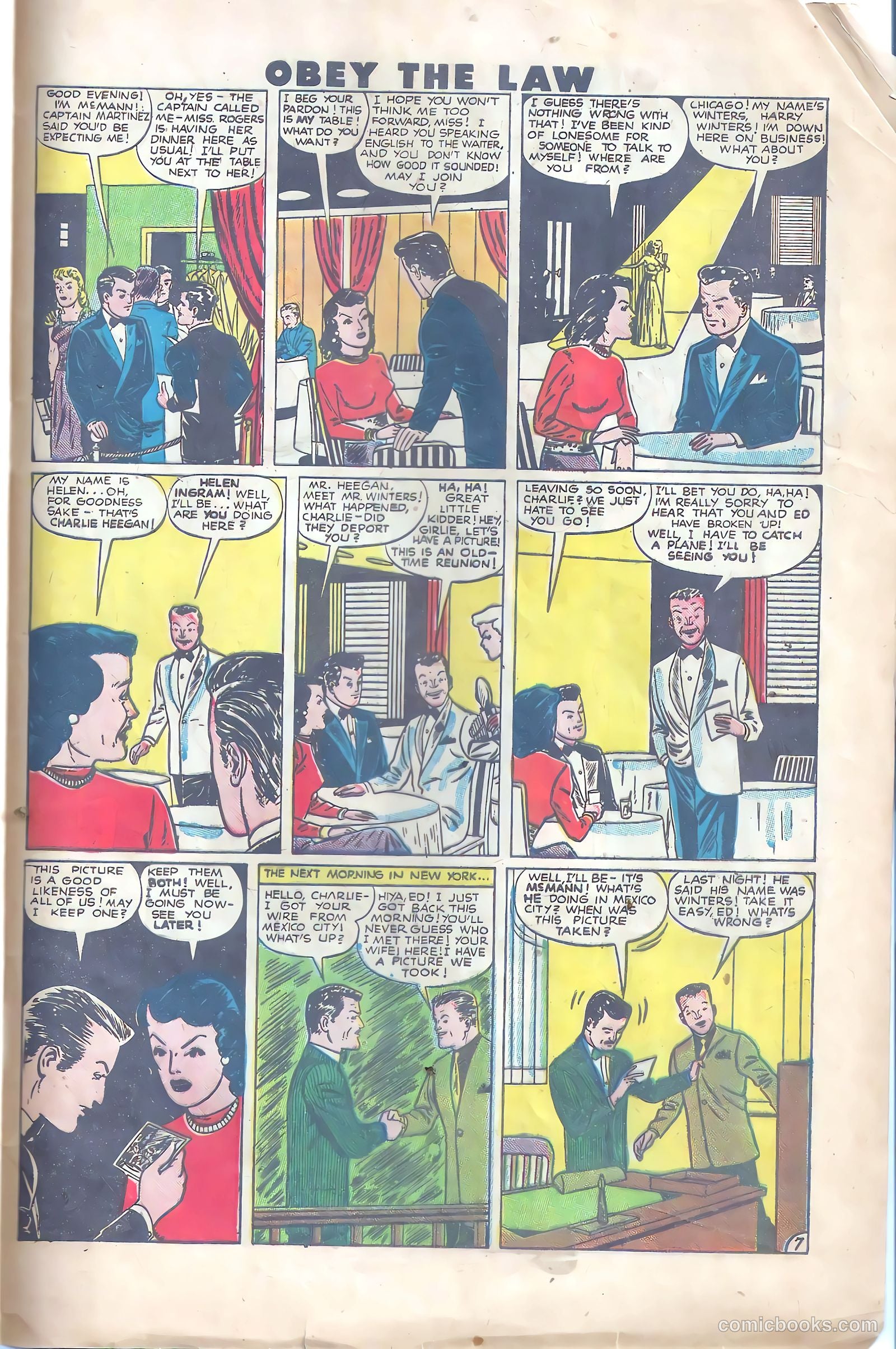 Crime and Punishment #16 (1949) — page 45 of 52