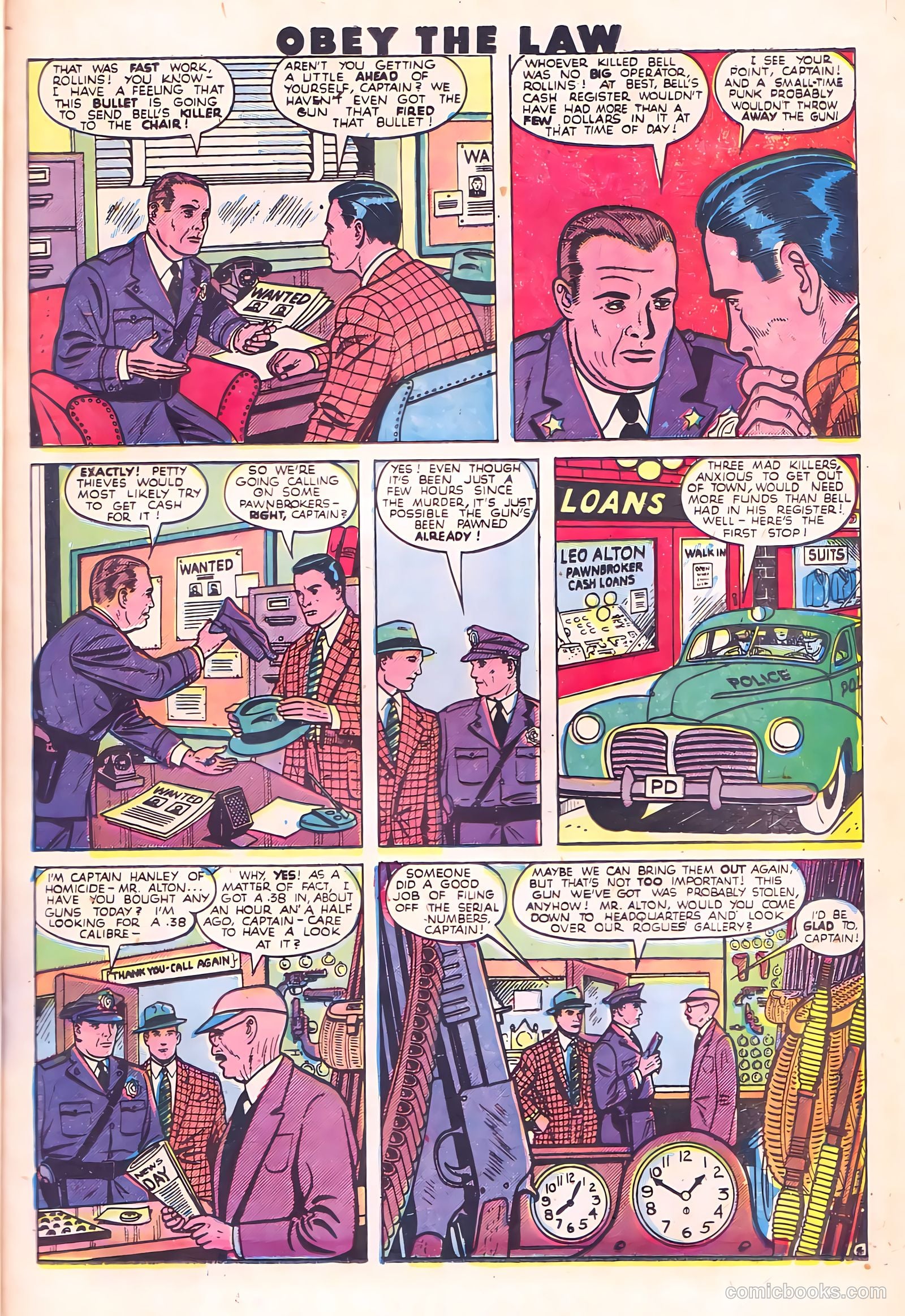 Crime and Punishment #17 (1949) — page 19 of 52