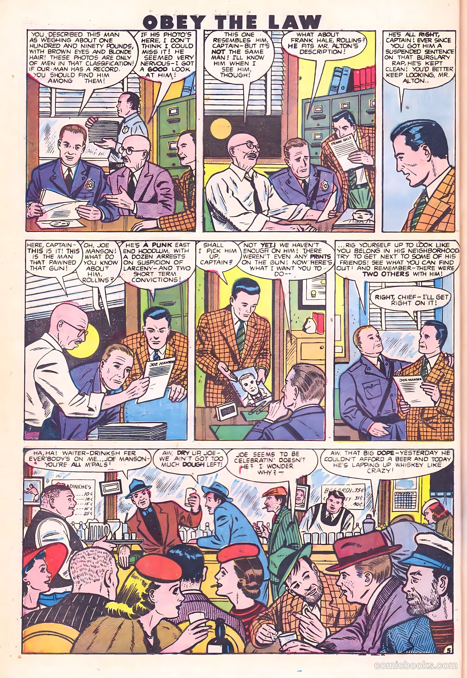 Crime and Punishment #17 (1949) — page 20 of 52