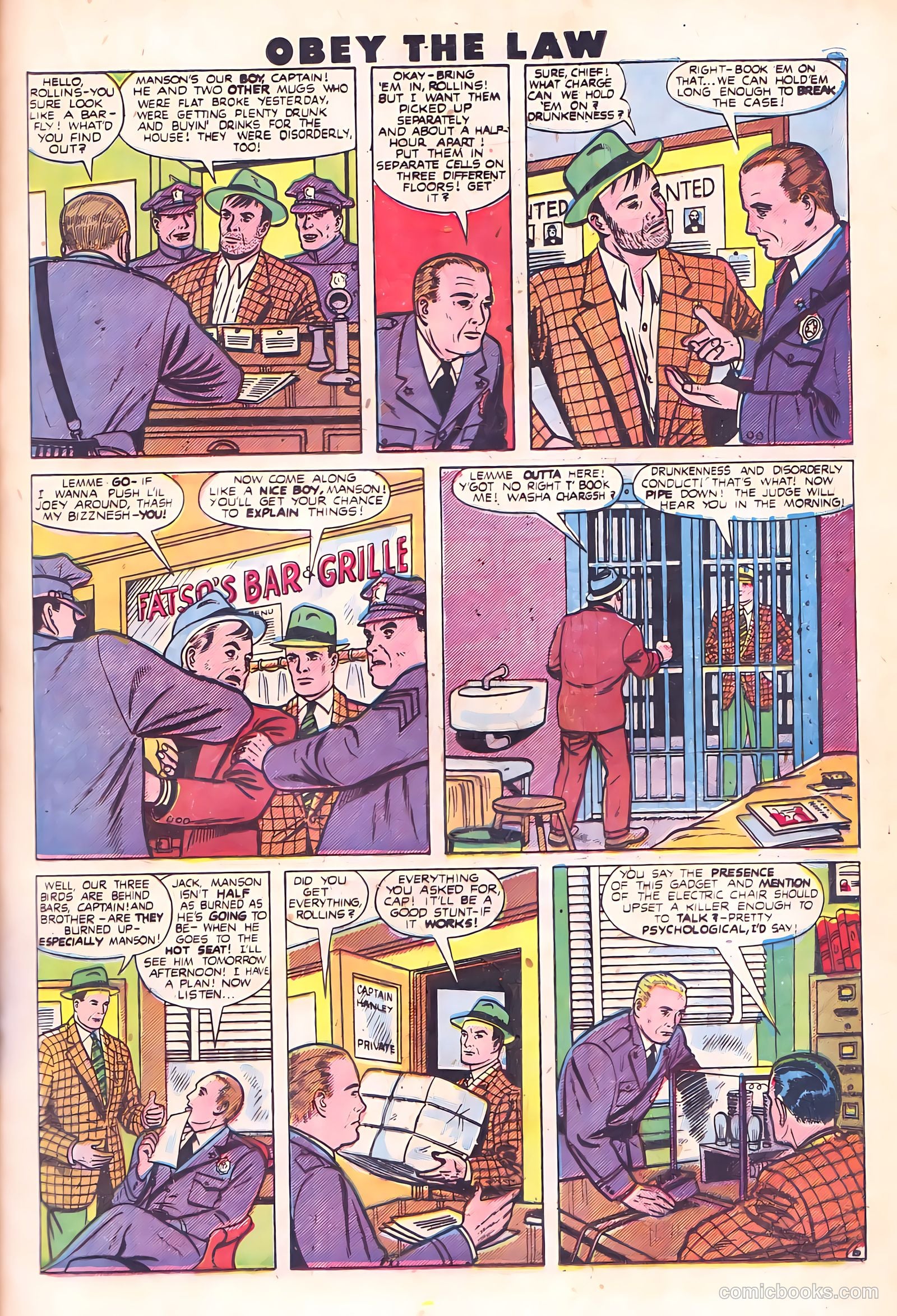 Crime and Punishment #17 (1949) — page 21 of 52