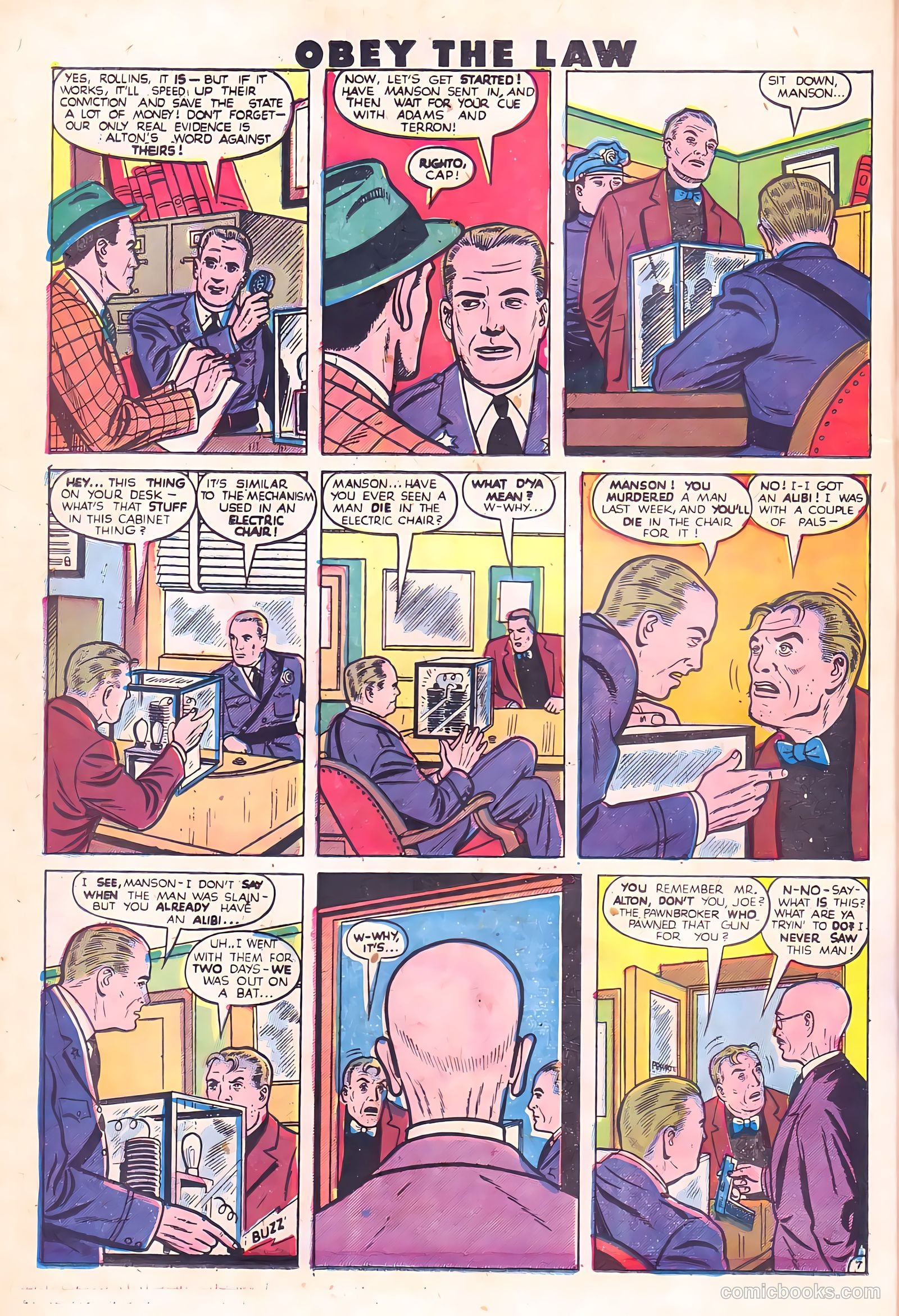 Crime and Punishment #17 (1949) — page 22 of 52