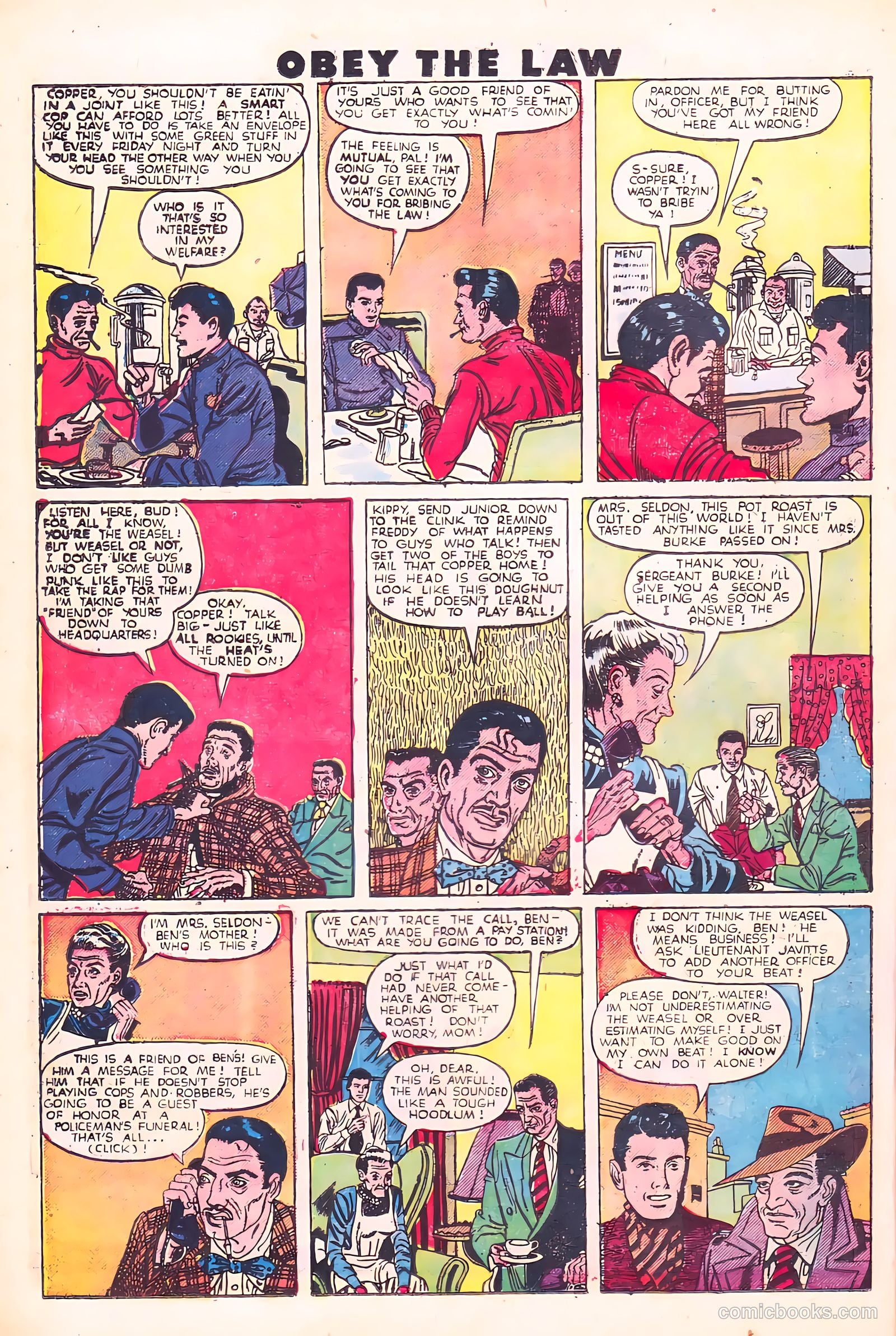 Crime and Punishment #17 (1949) — page 30 of 52