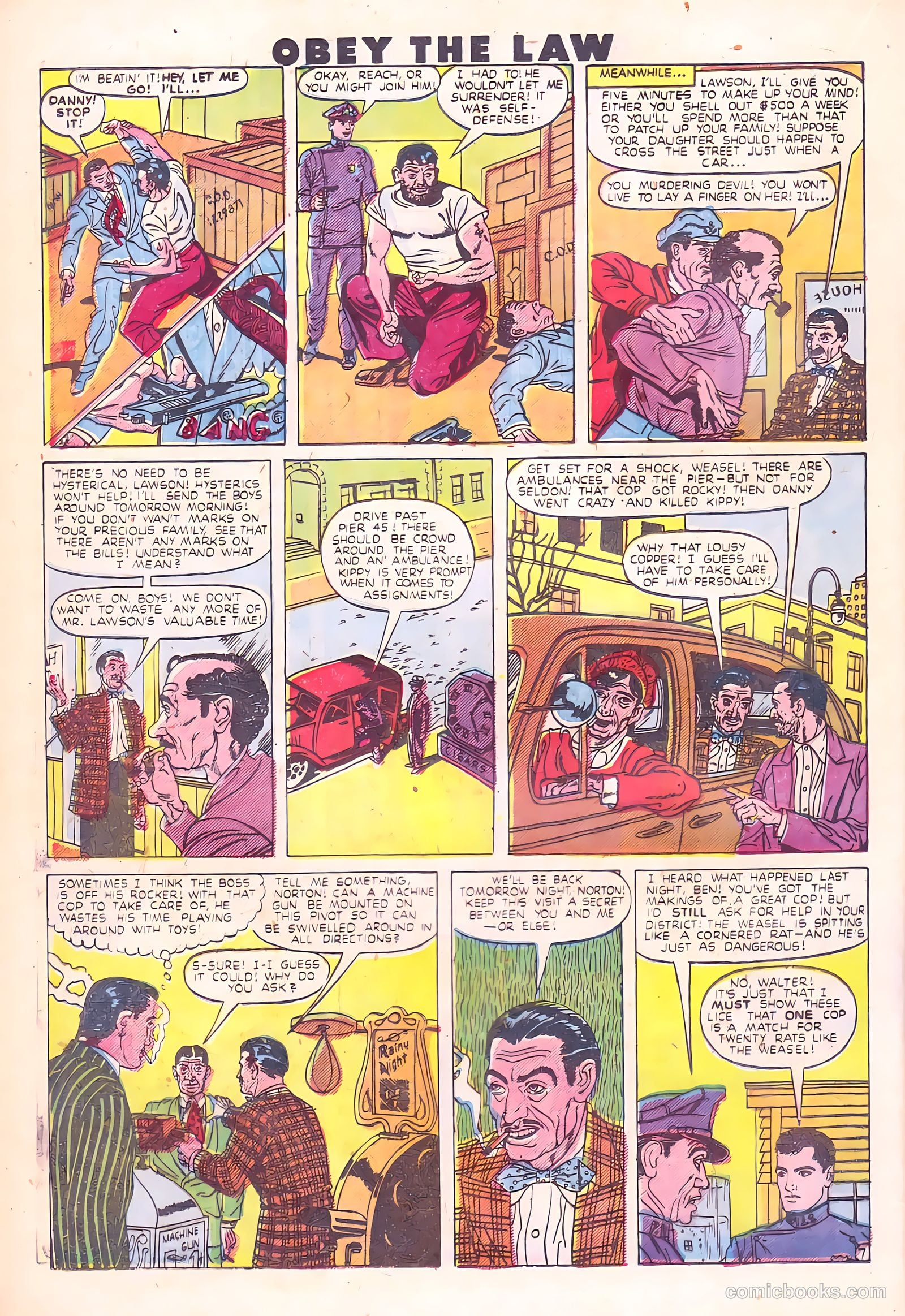 Crime and Punishment #17 (1949) — page 32 of 52