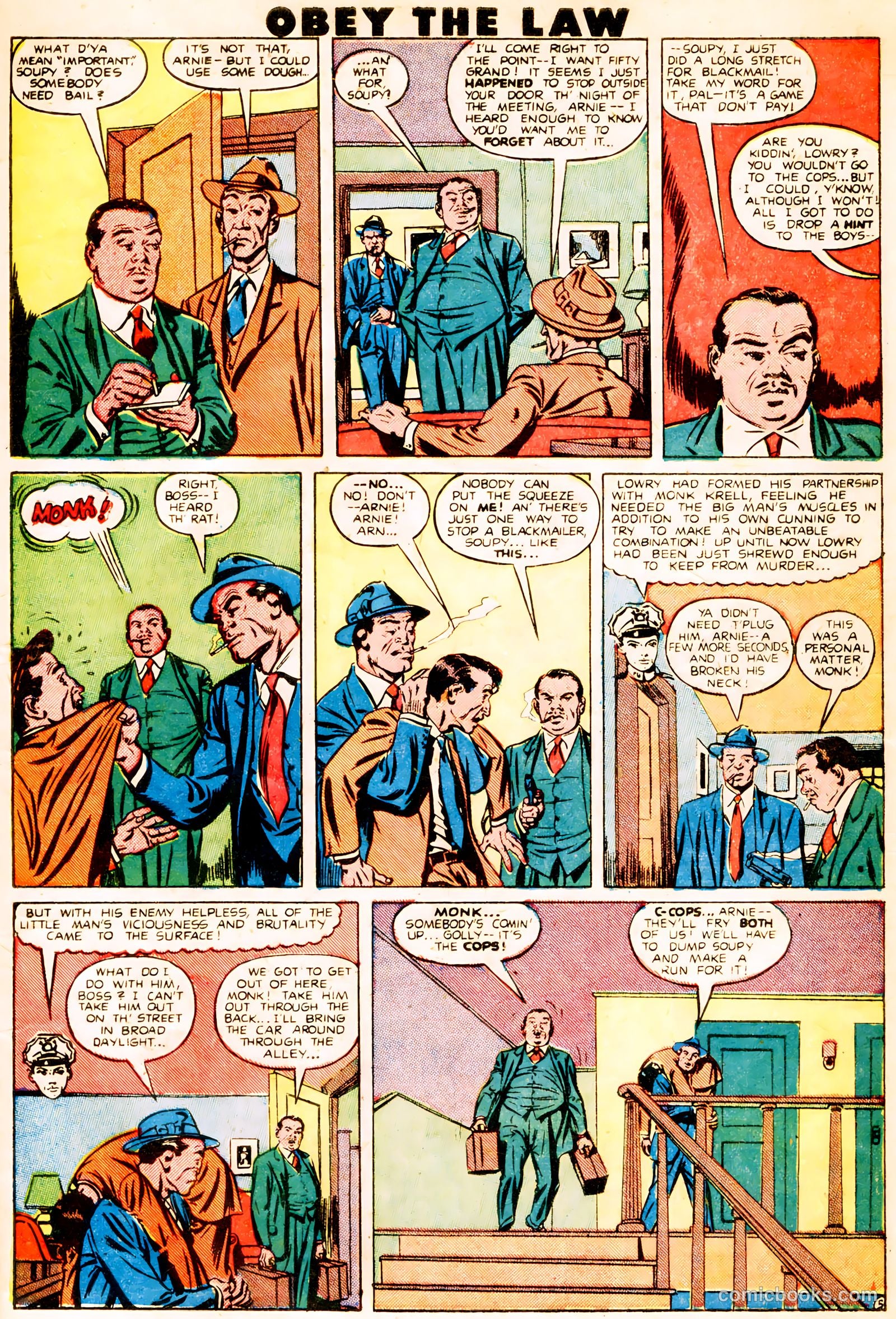 Crime and Punishment #18 (1949) — page 7 of 52