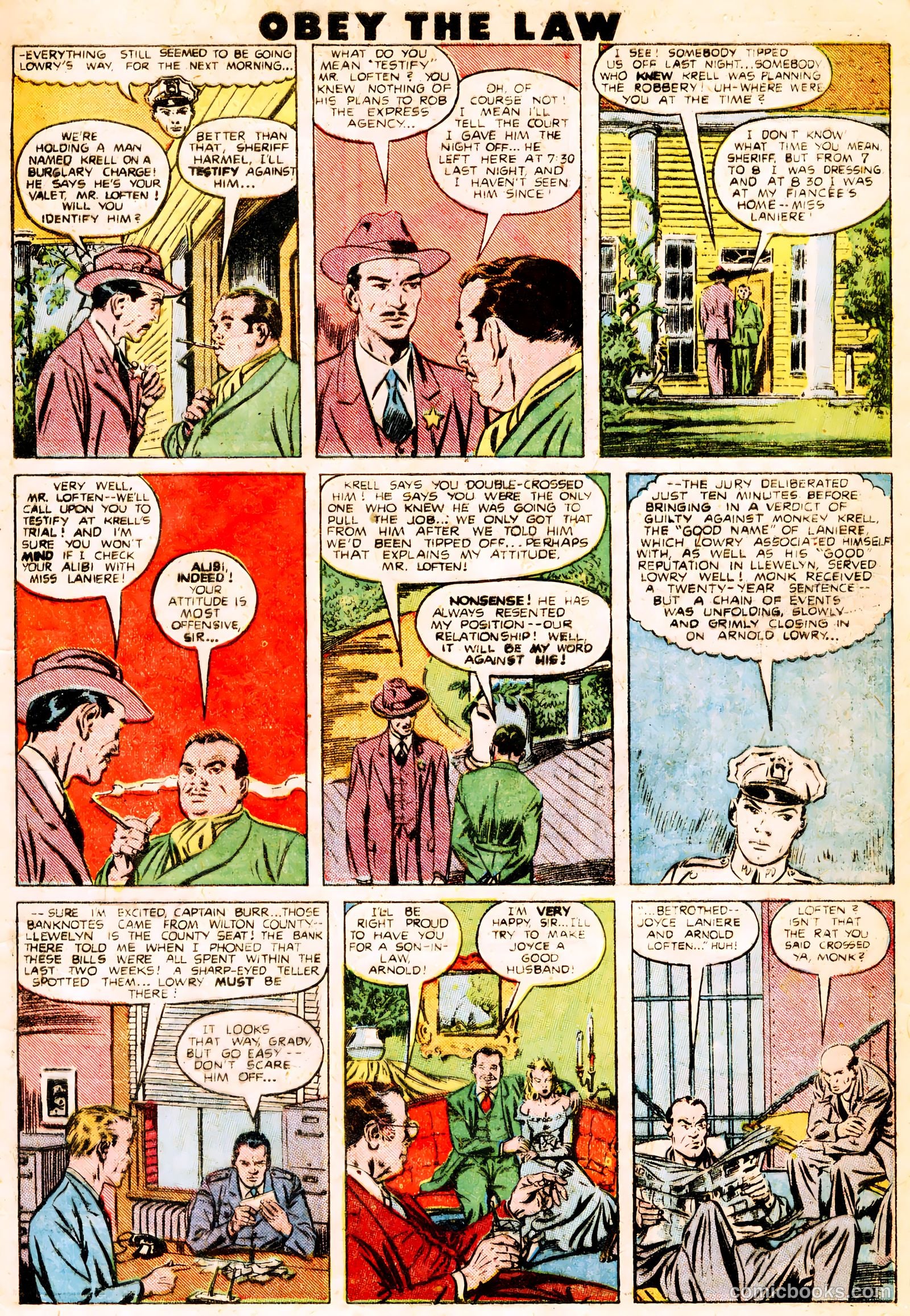 Crime and Punishment #18 (1949) — page 11 of 52