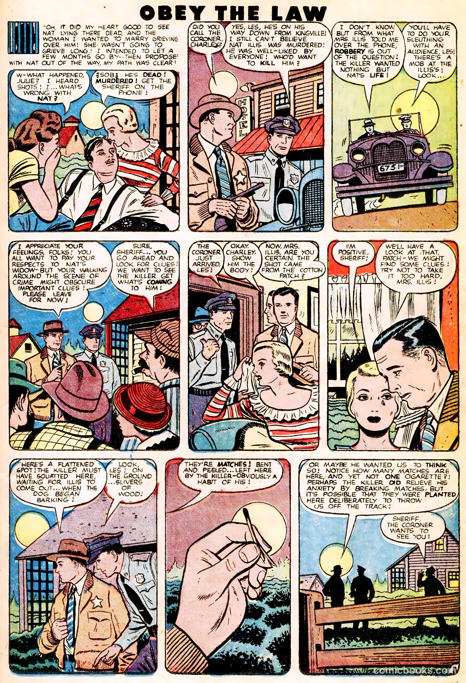 Crime and Punishment #18 (1949) — page 19 of 52