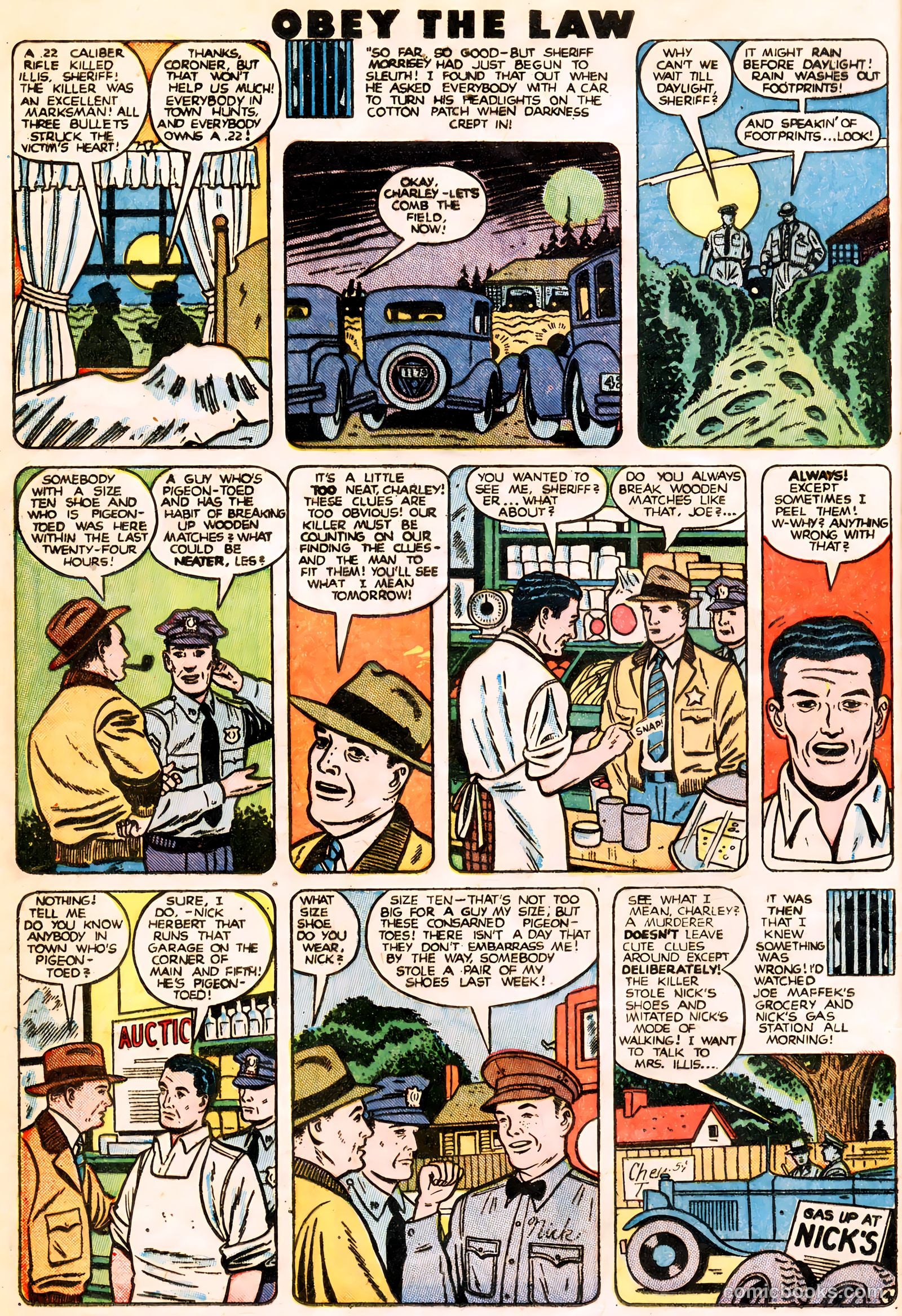 Crime and Punishment #18 (1949) — page 20 of 52