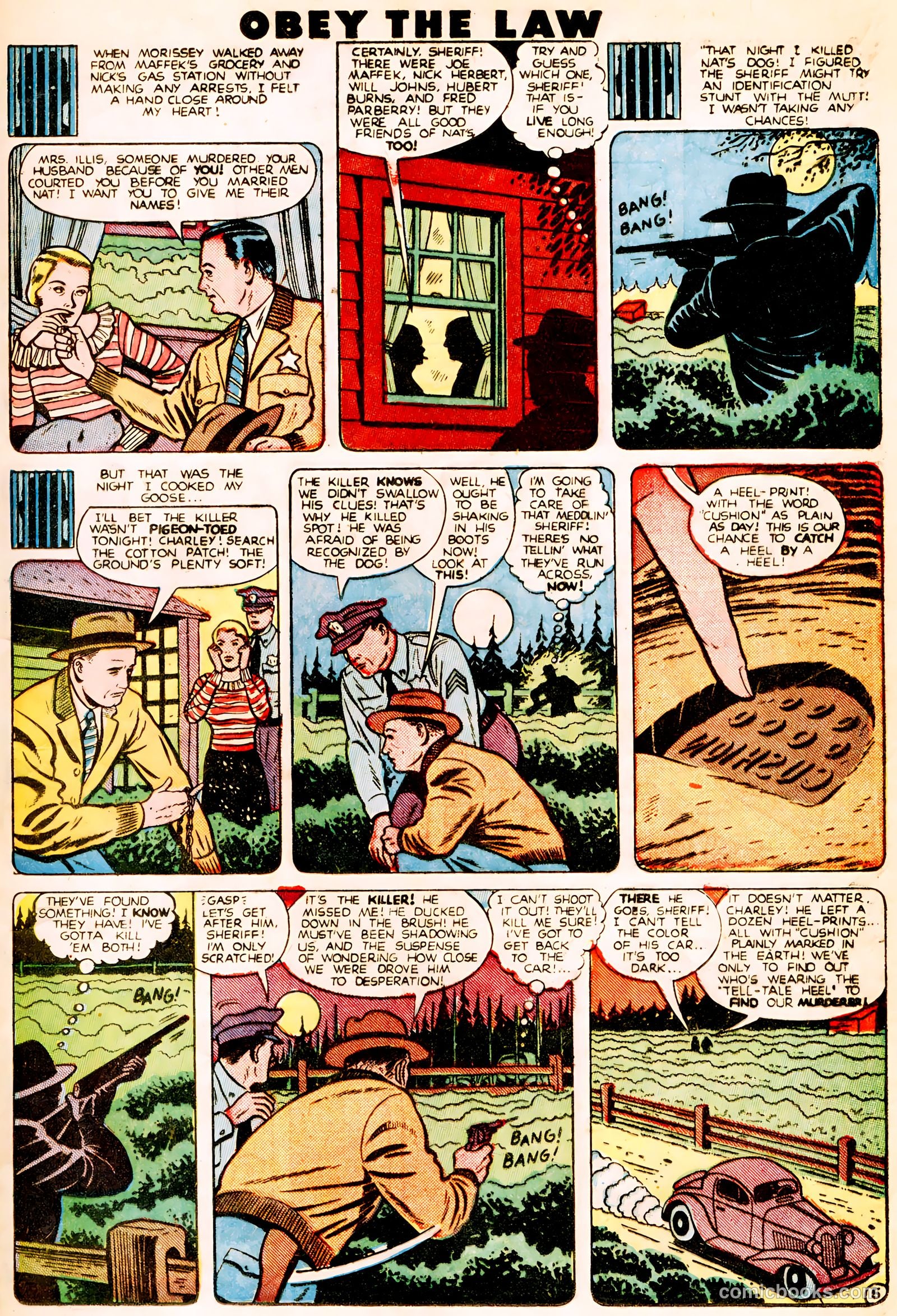 Crime and Punishment #18 (1949) — page 21 of 52