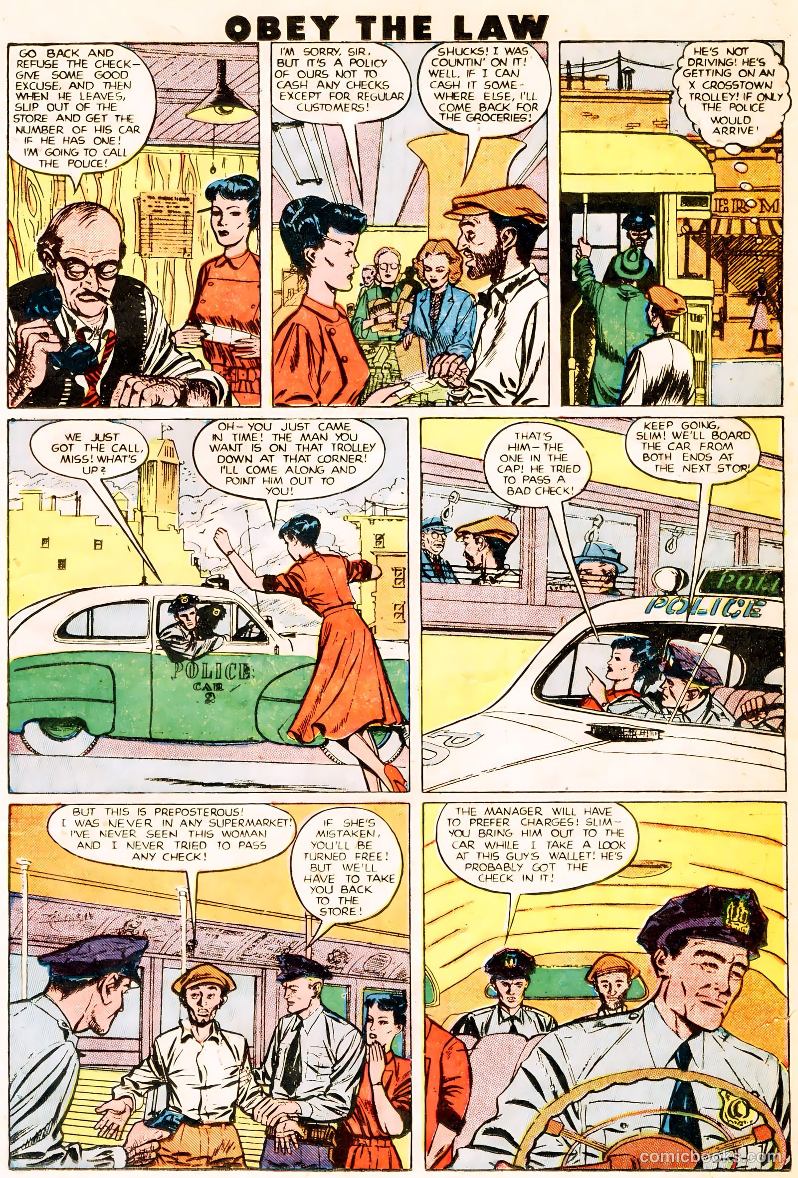 Crime and Punishment #18 (1949) — page 27 of 52
