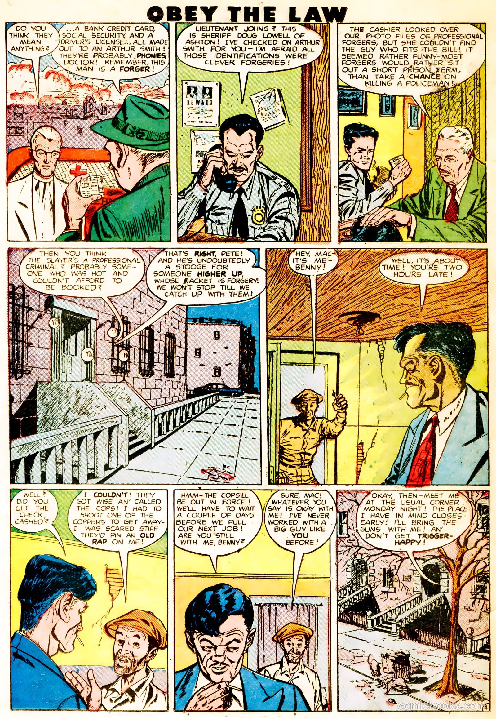 Crime and Punishment #18 (1949) — page 29 of 52
