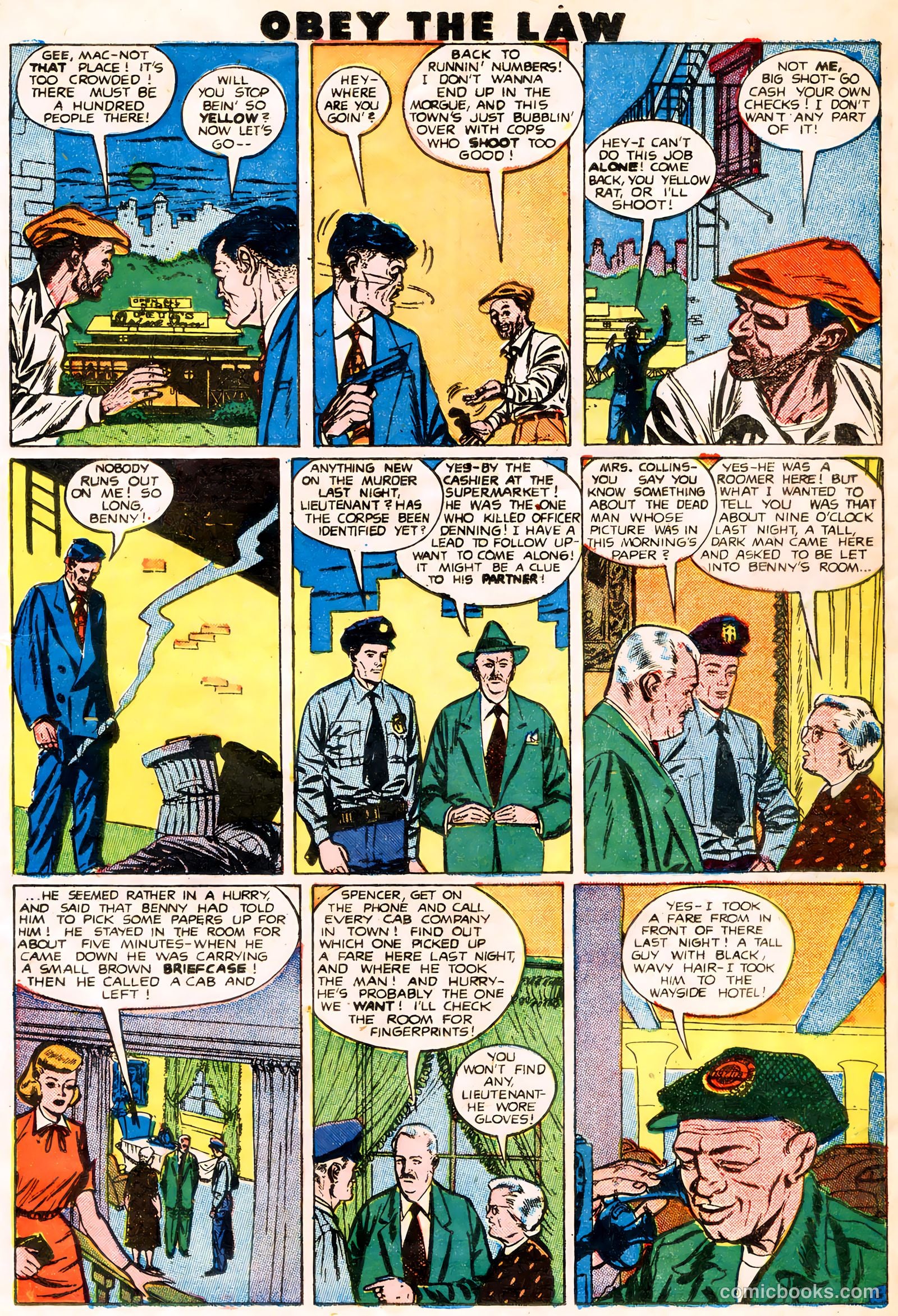 Crime and Punishment #18 (1949) — page 31 of 52