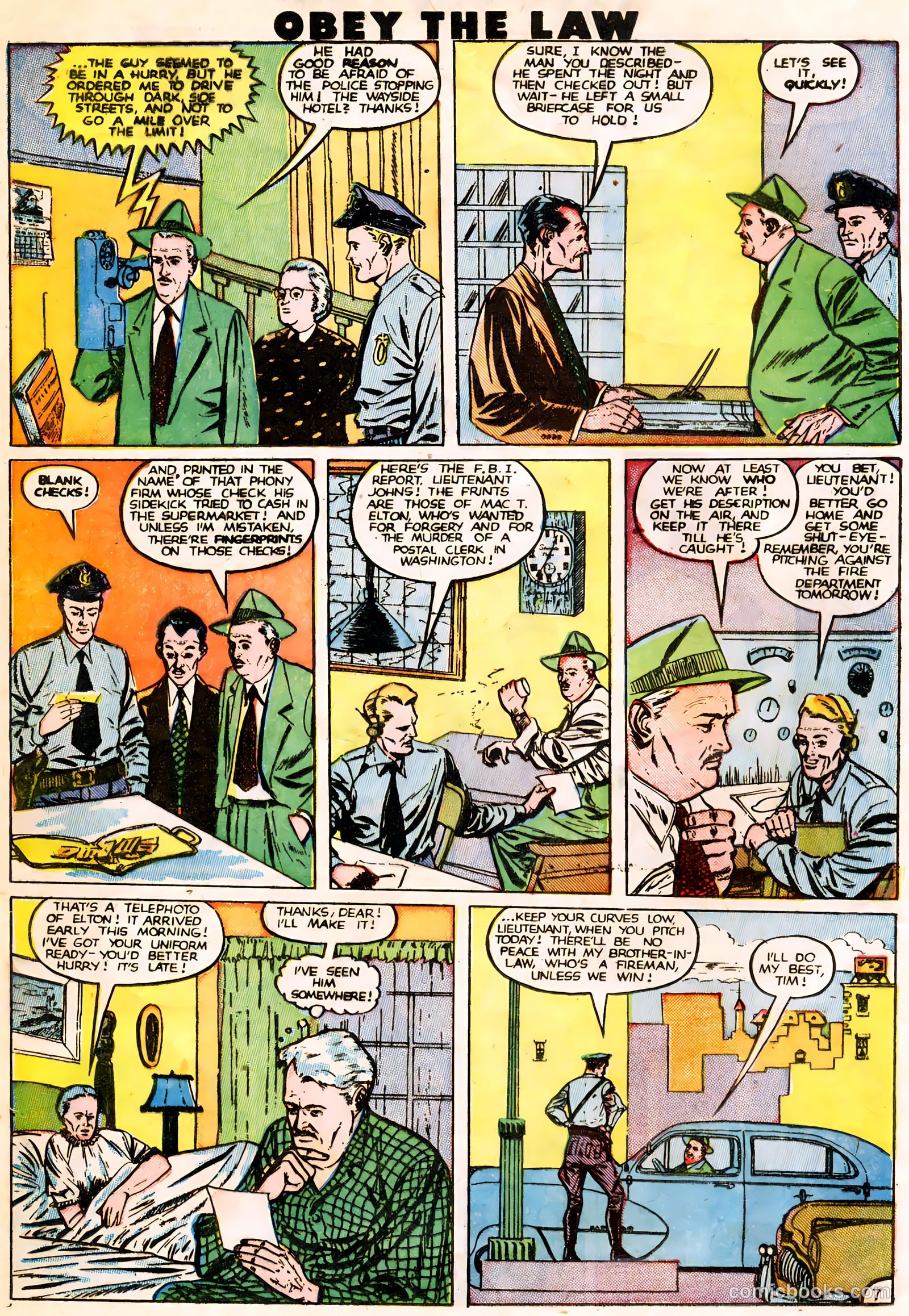 Crime and Punishment #18 (1949) — page 32 of 52