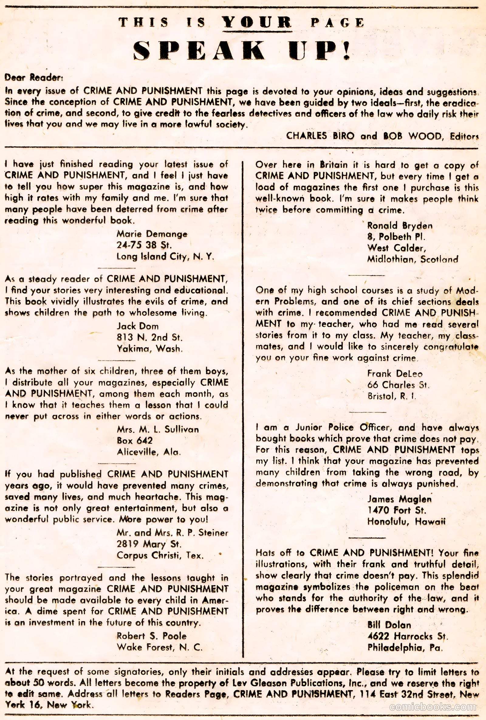 Crime and Punishment #18 (1949) — page 35 of 52