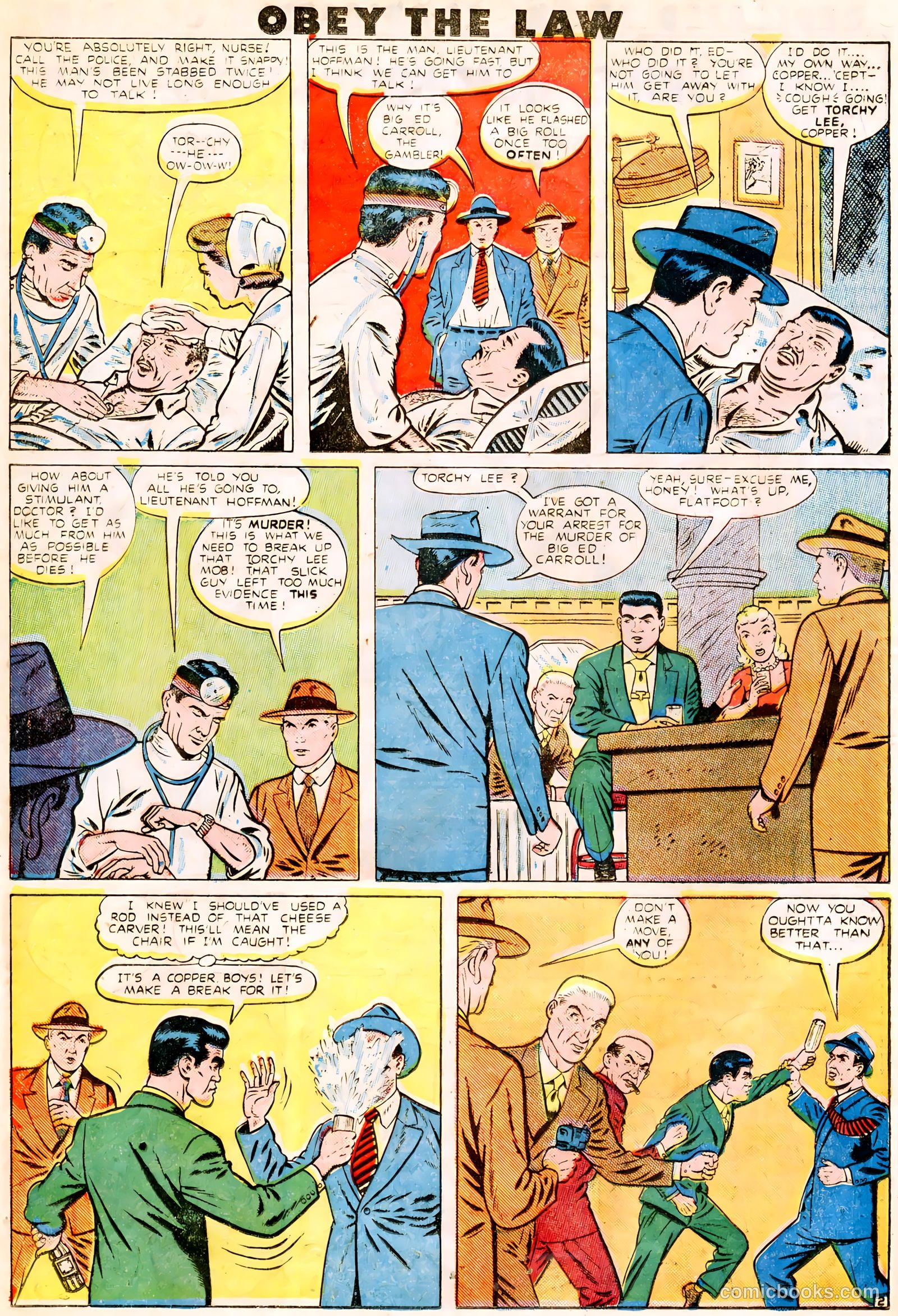 Crime and Punishment #18 (1949) — page 38 of 52