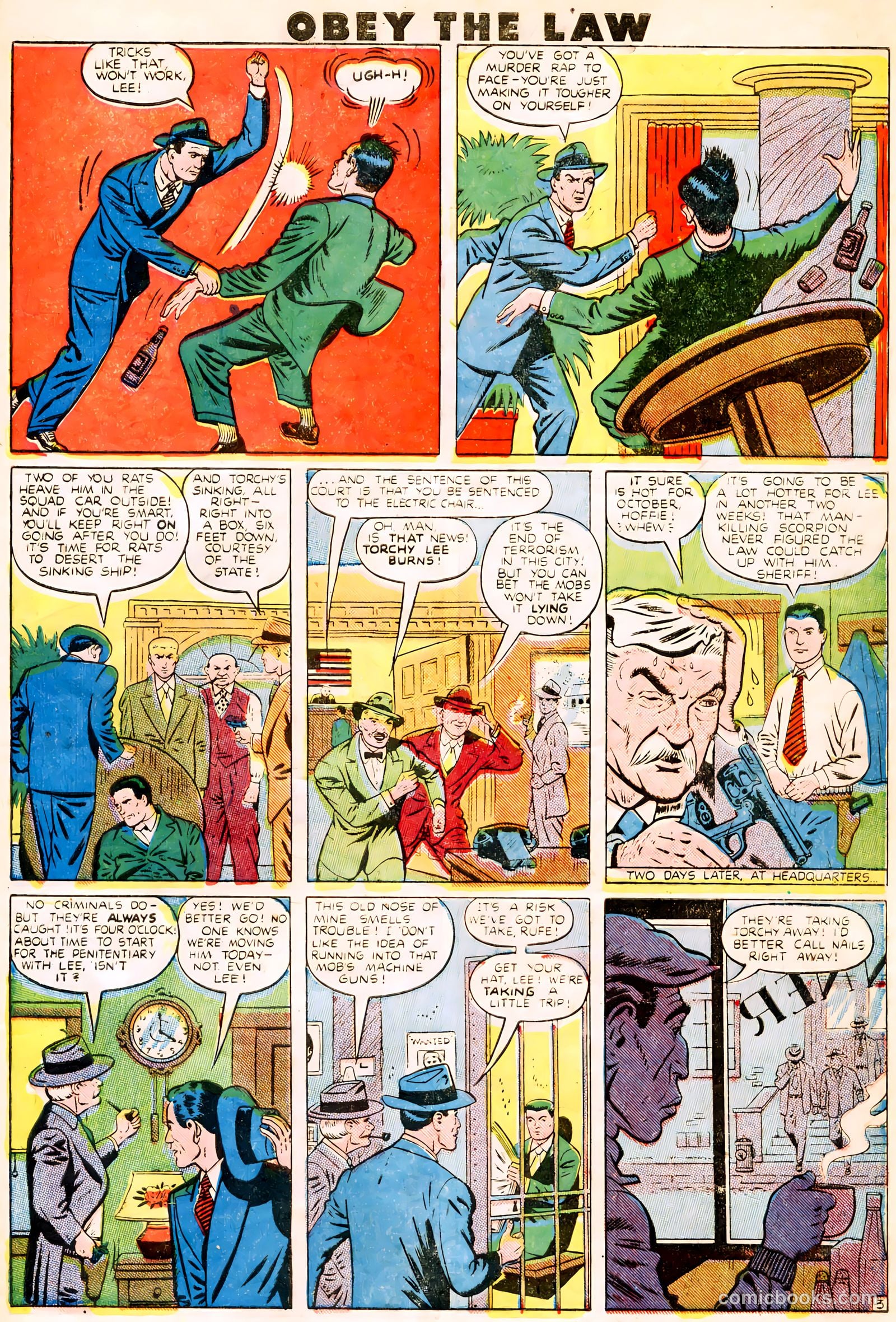 Crime and Punishment #18 (1949) — page 39 of 52