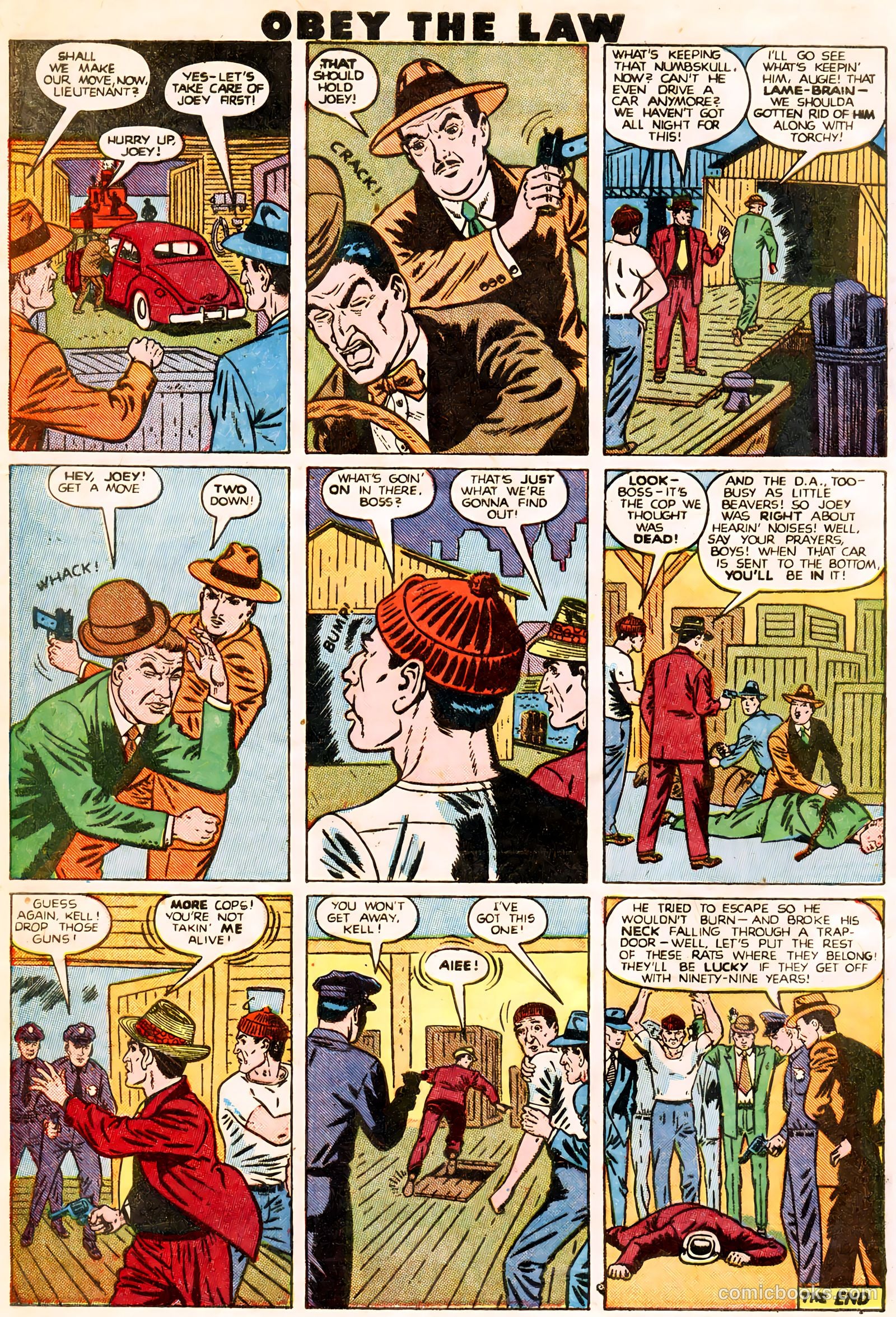 Crime and Punishment #18 (1949) — page 44 of 52