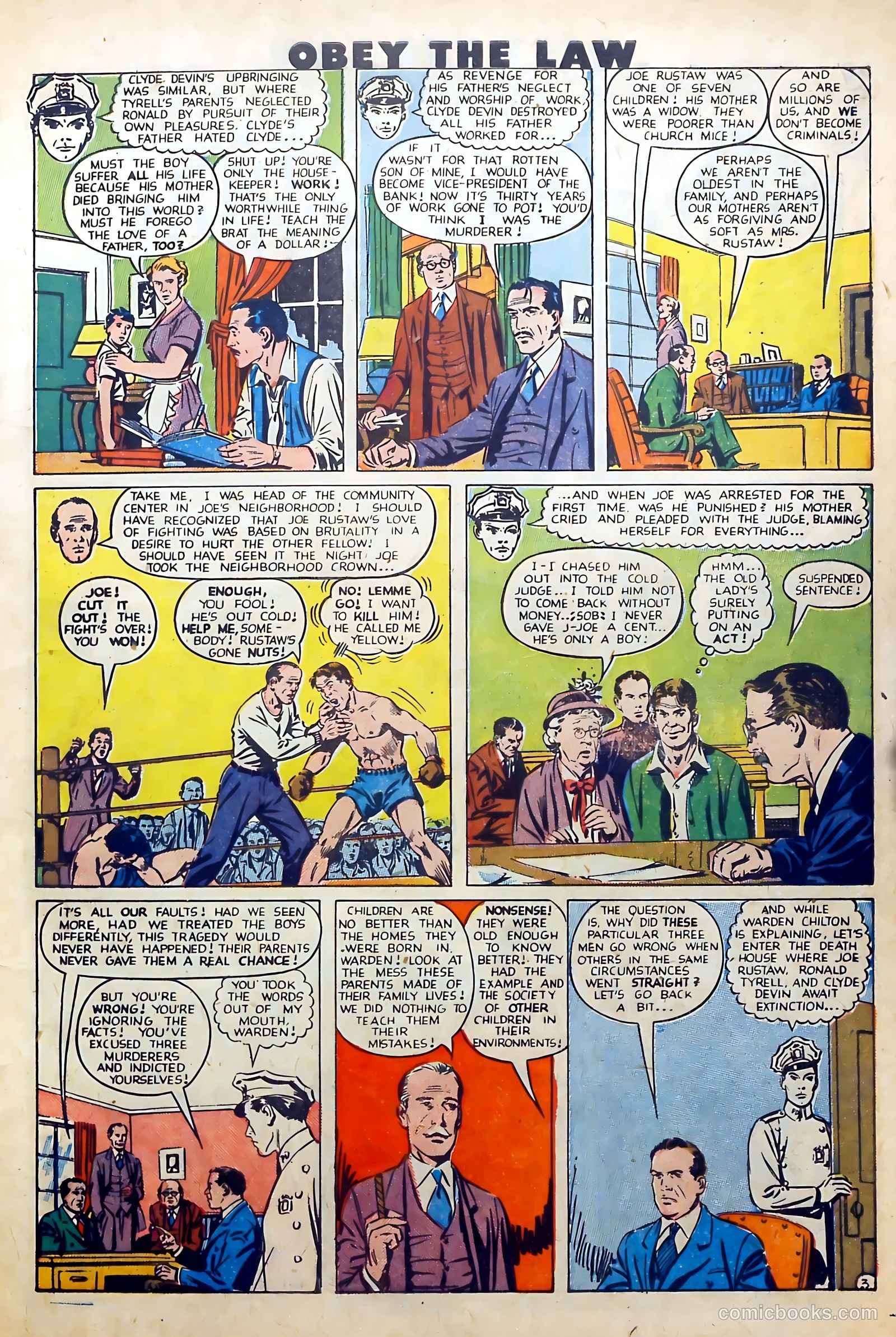 Crime and Punishment #19 (1949) — page 5 of 52