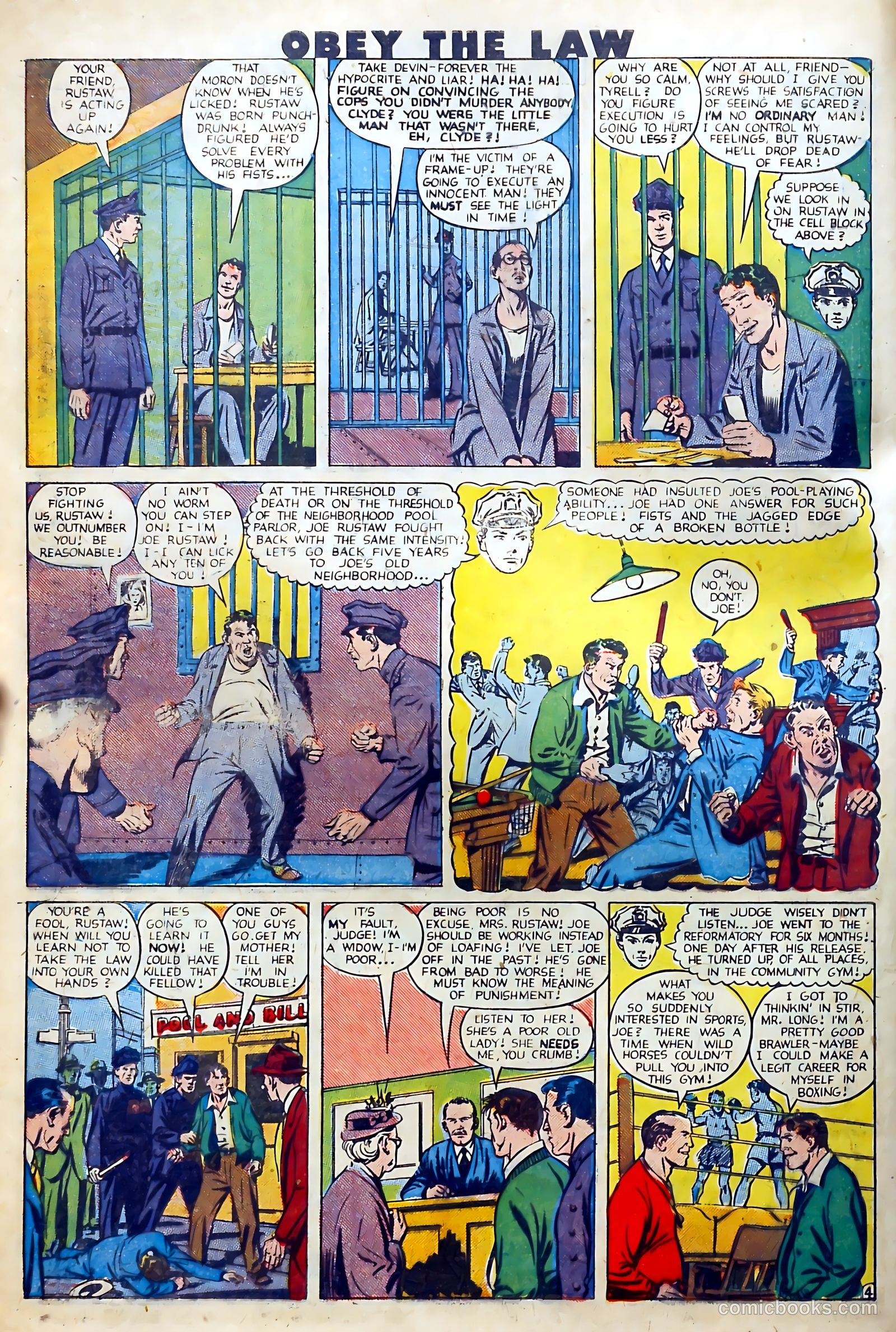 Crime and Punishment #19 (1949) — page 6 of 52
