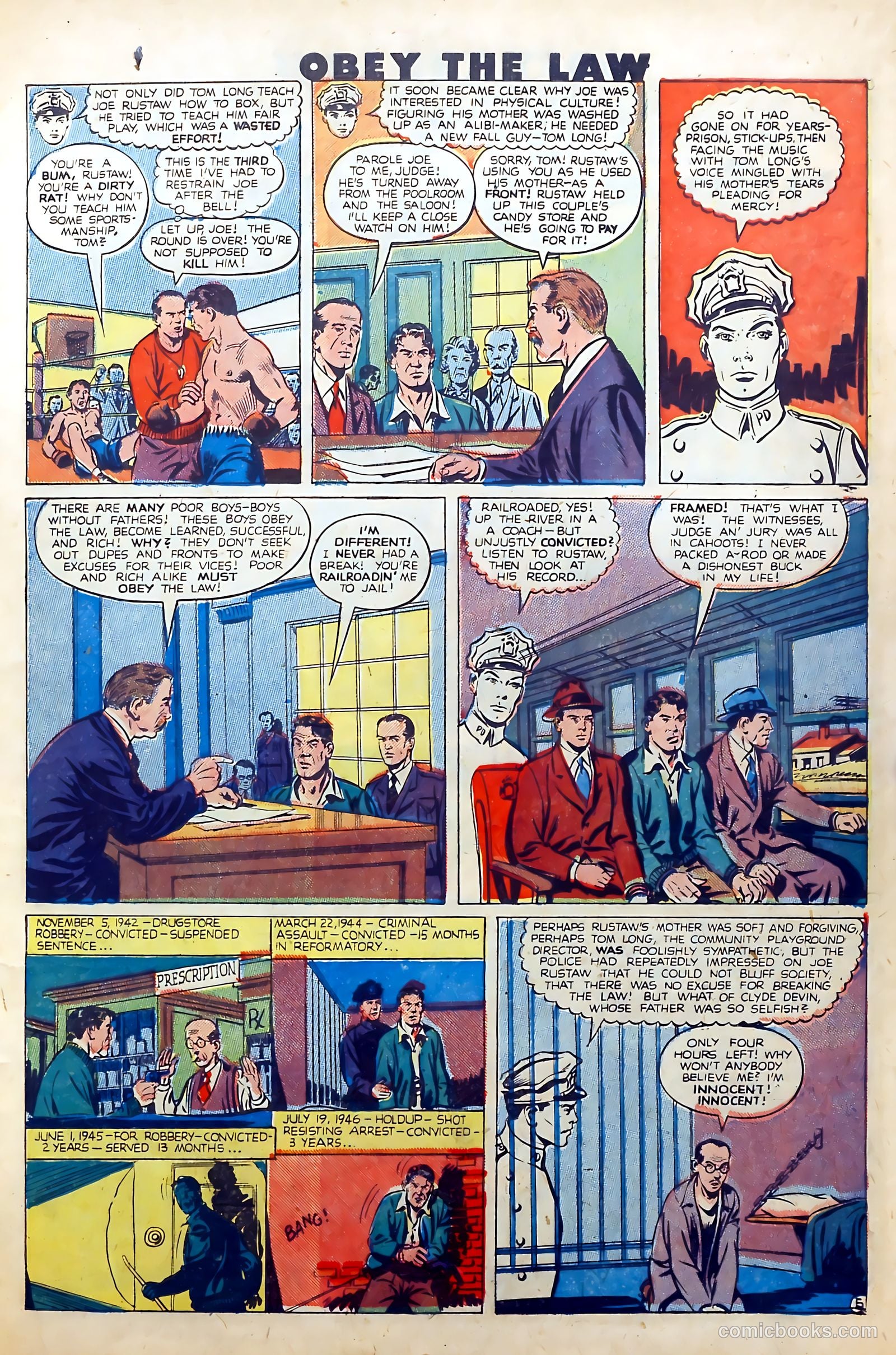 Crime and Punishment #19 (1949) — page 7 of 52
