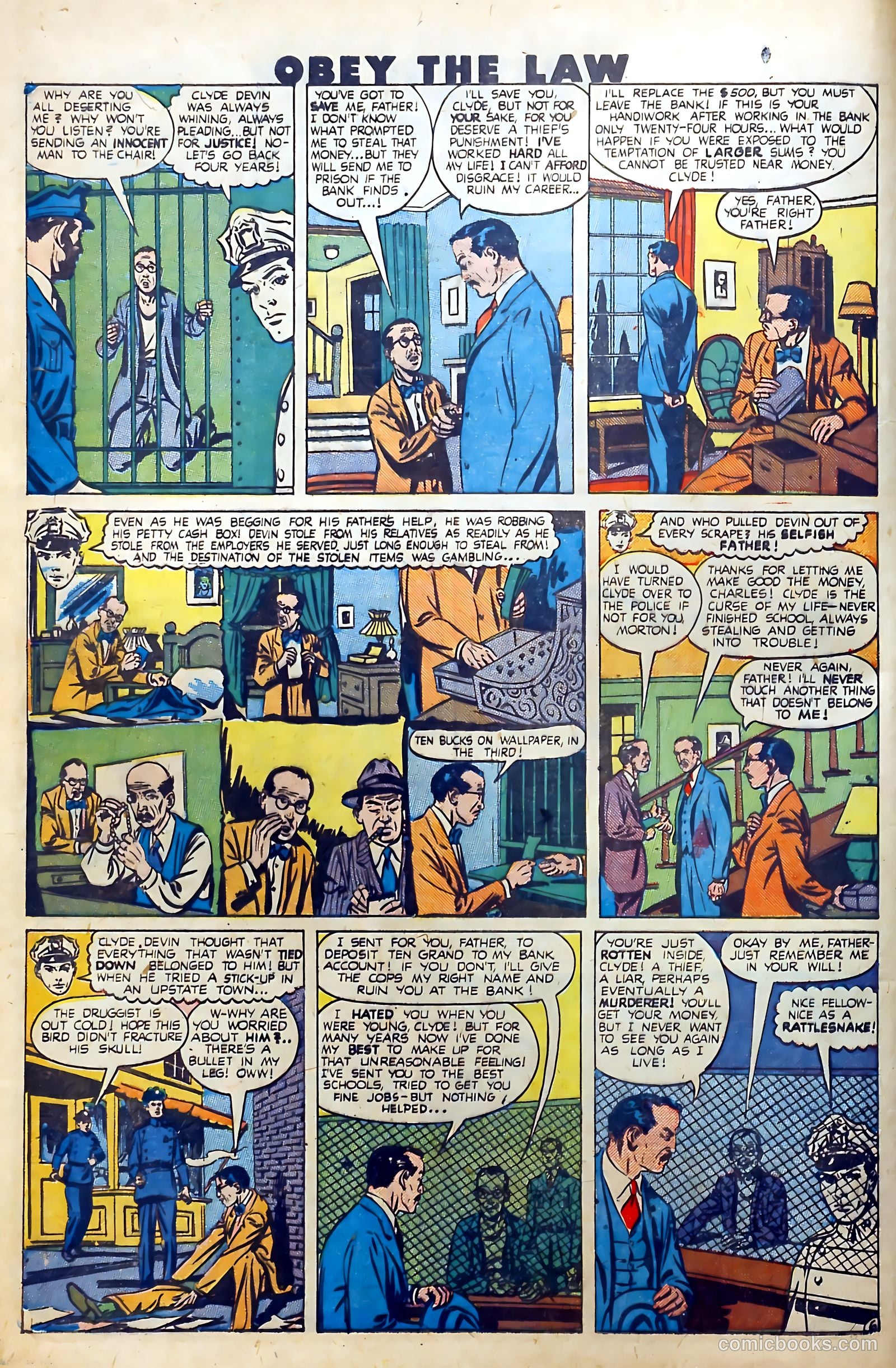 Crime and Punishment #19 (1949) — page 8 of 52