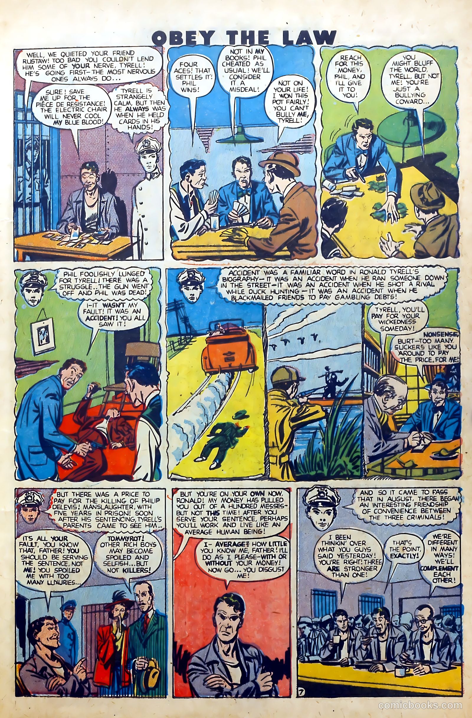 Crime and Punishment #19 (1949) — page 9 of 52