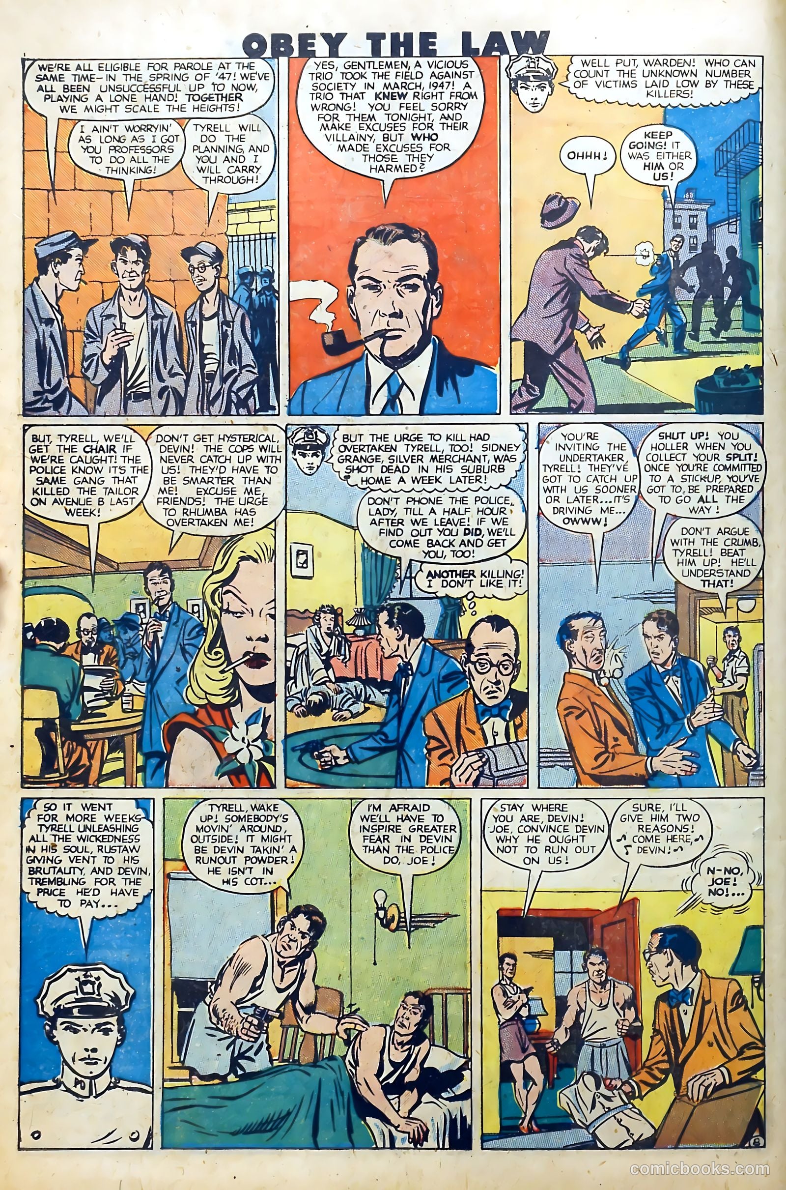 Crime and Punishment #19 (1949) — page 10 of 52