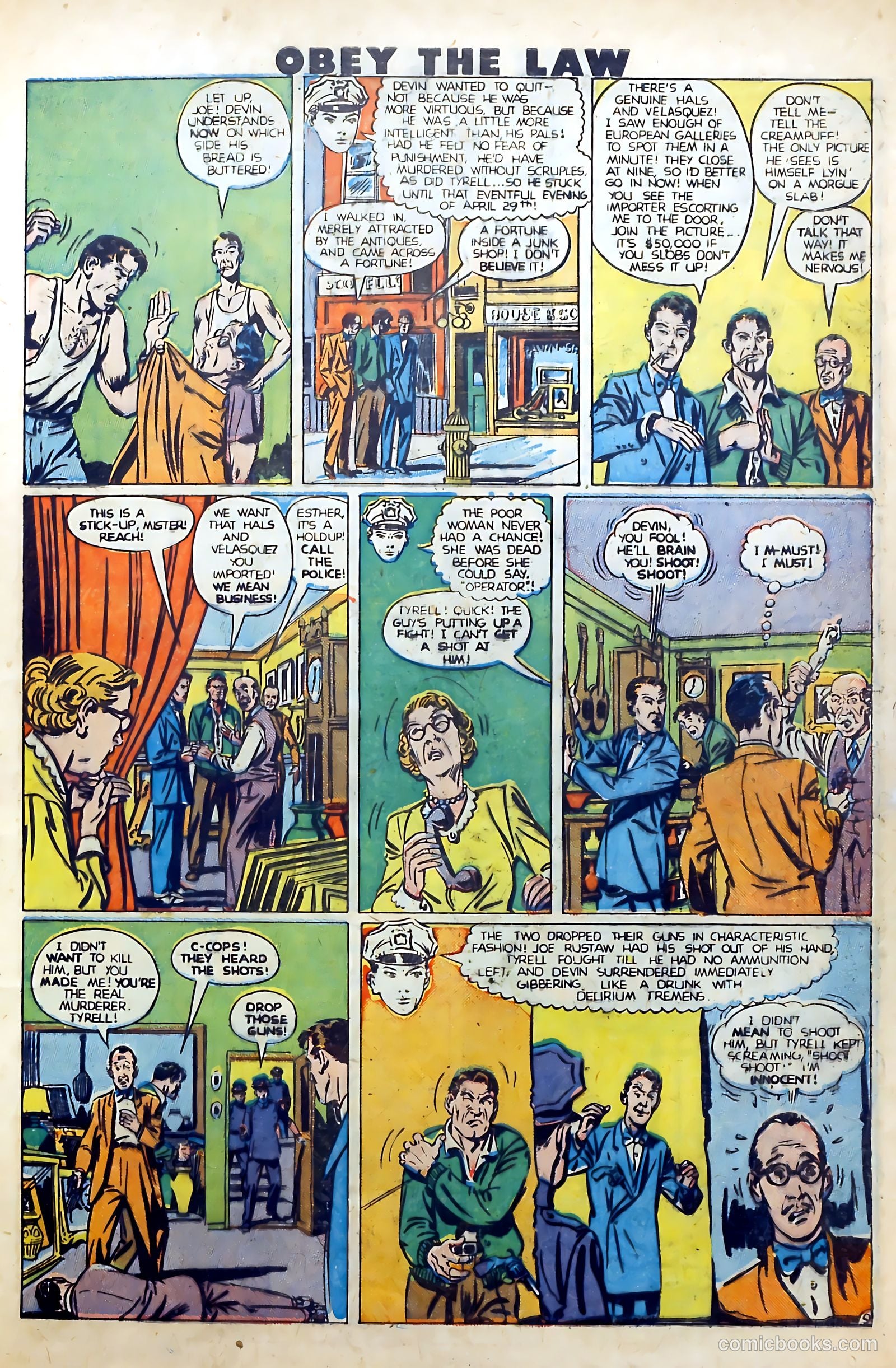Crime and Punishment #19 (1949) — page 11 of 52