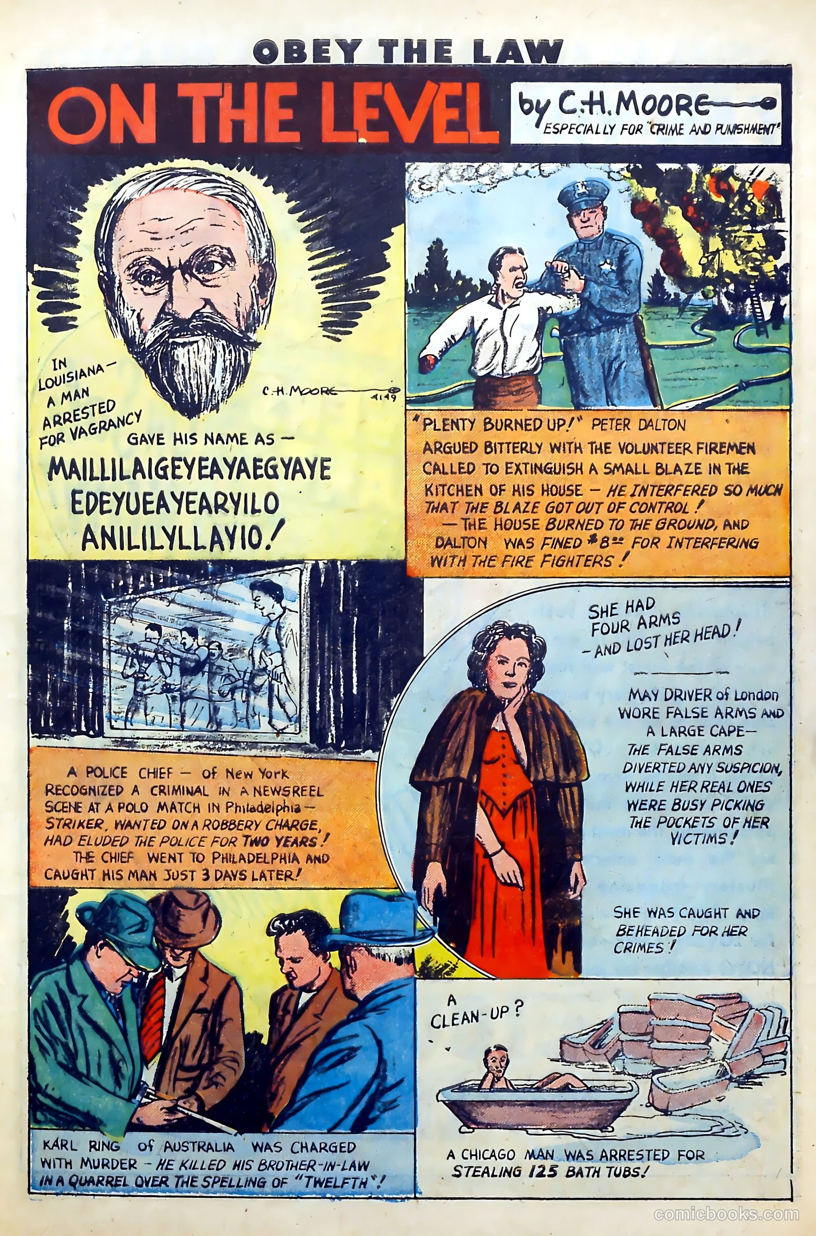 Crime and Punishment #19 (1949) — page 13 of 52