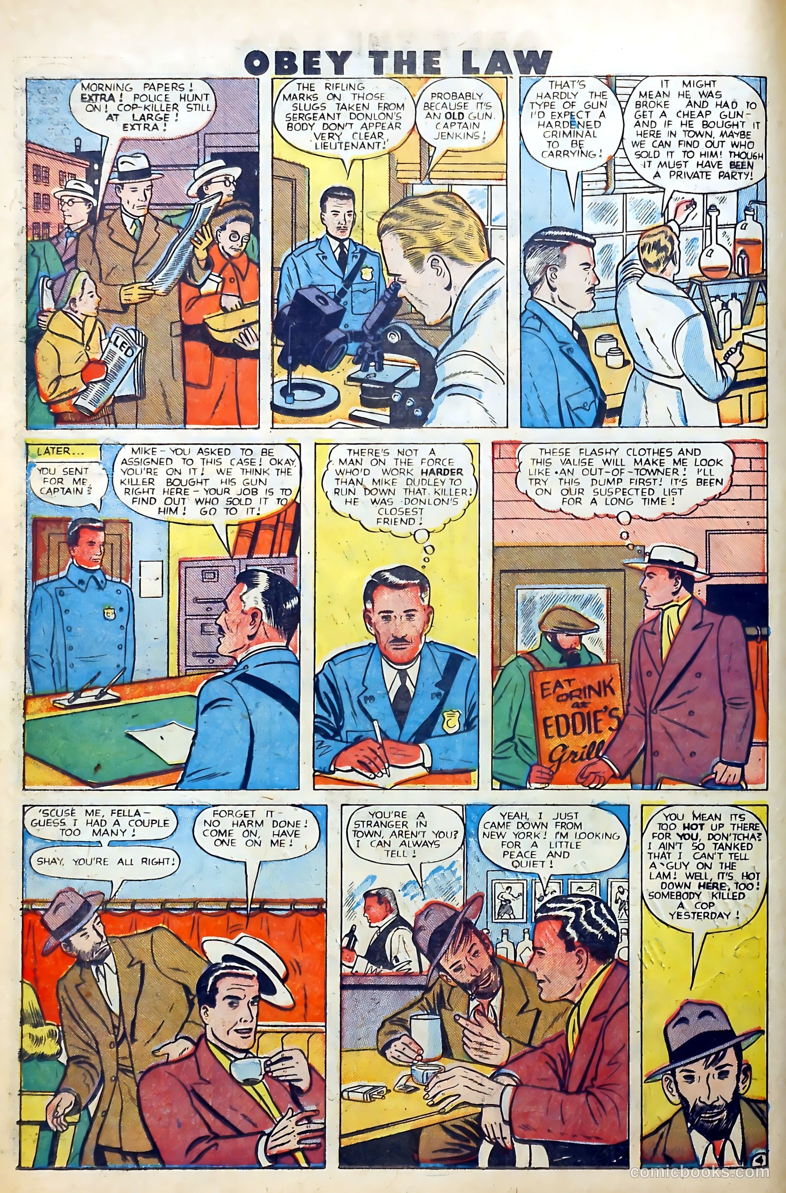 Crime and Punishment #19 (1949) — page 18 of 52